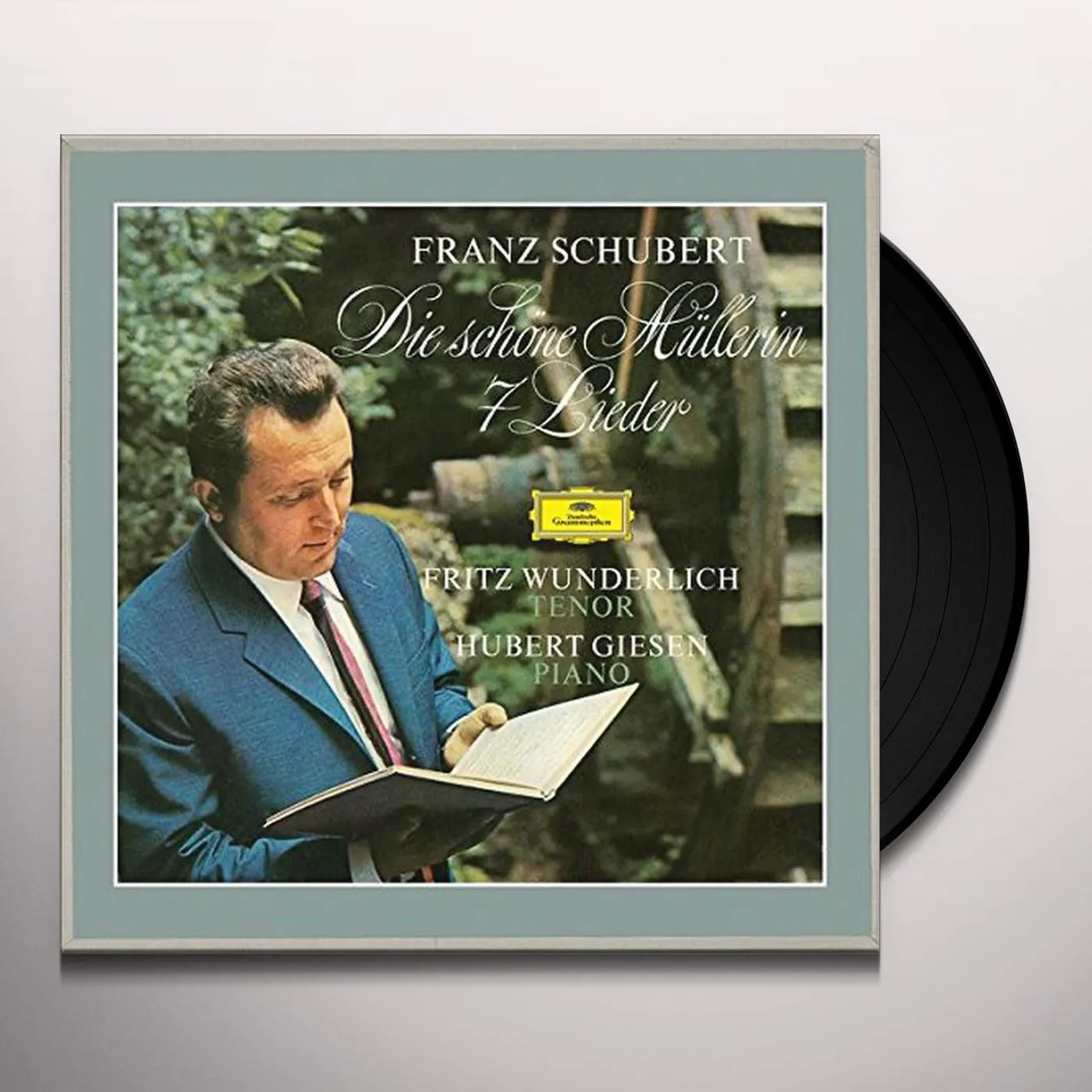 WUNDERLICH / GIESEN SCHUBERT: DIE SCHONE MULLERIN; 7 LIEDER Vinyl Record