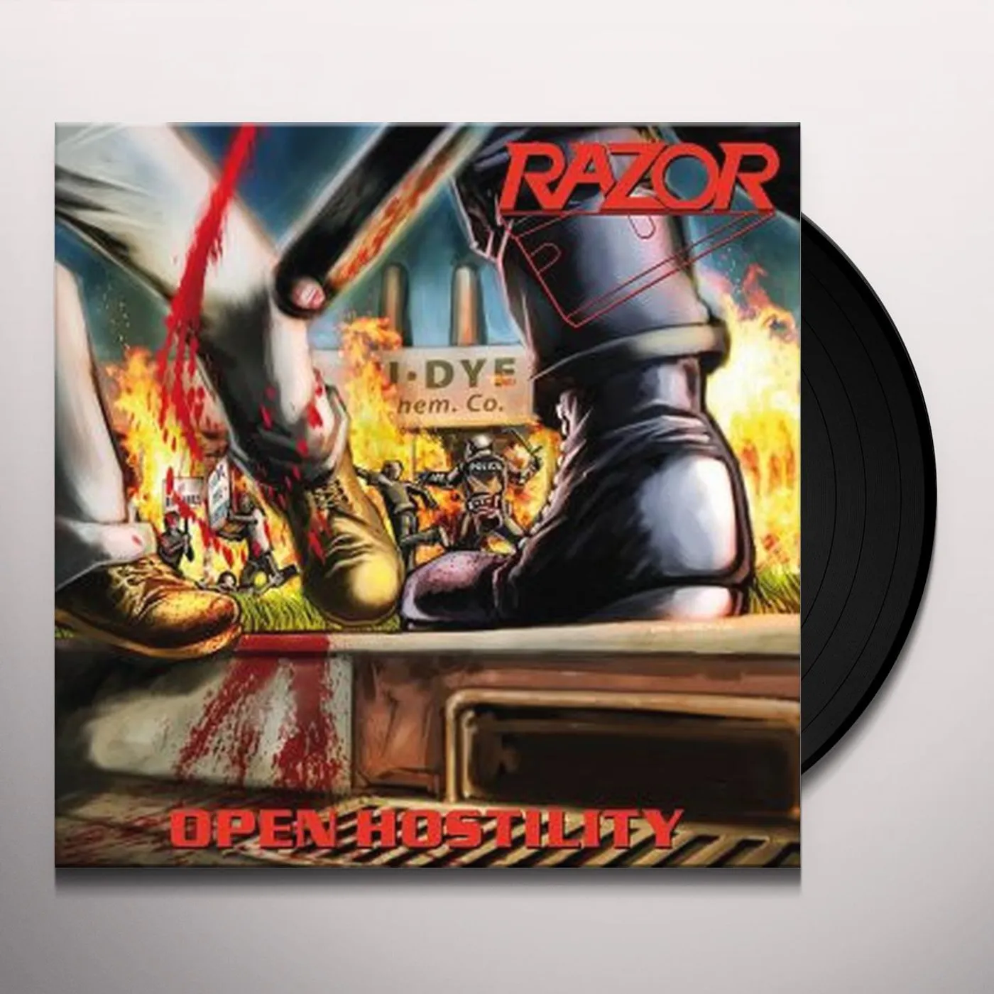 Razor OPEN HOSTILITY Vinyl Record