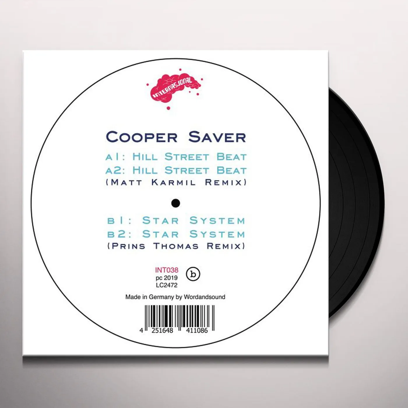 Cooper Saver HILL STREET BEAT / STAR SYSTEM Vinyl Record