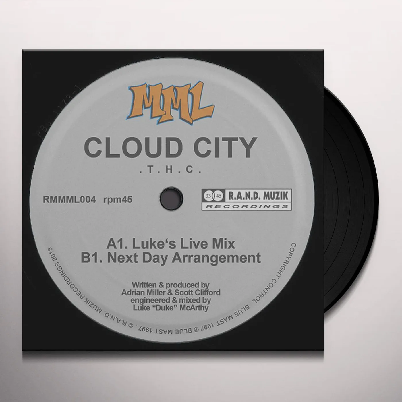 Cloud City THC Vinyl Record