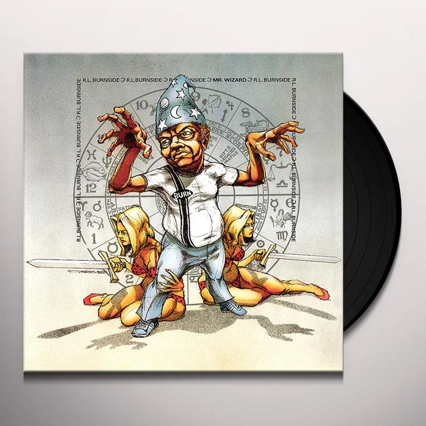 R.L. Burnside MR WIZARD Vinyl Record