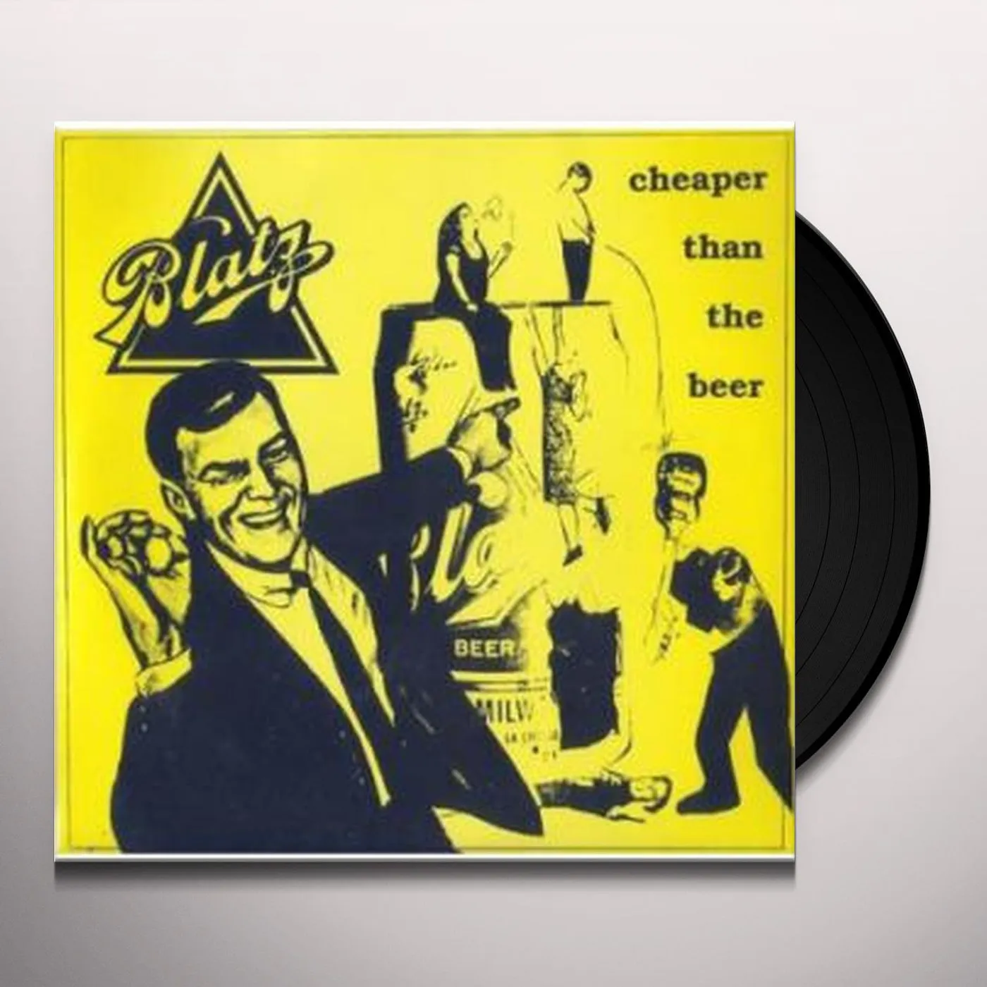 Blatz CHEAPER THAN THE BEER Vinyl Record