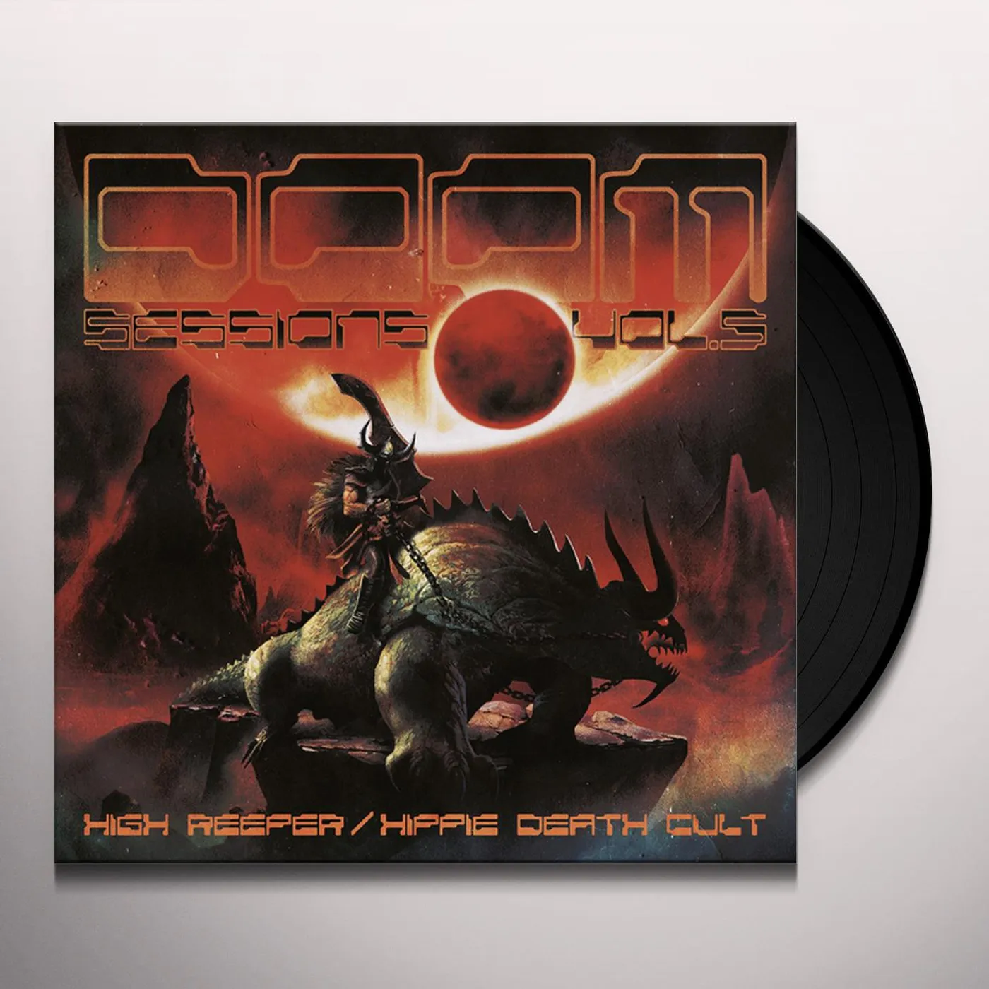 High Reeper / Hippie Death Cult DOOM SESSIONS 5 Vinyl Record