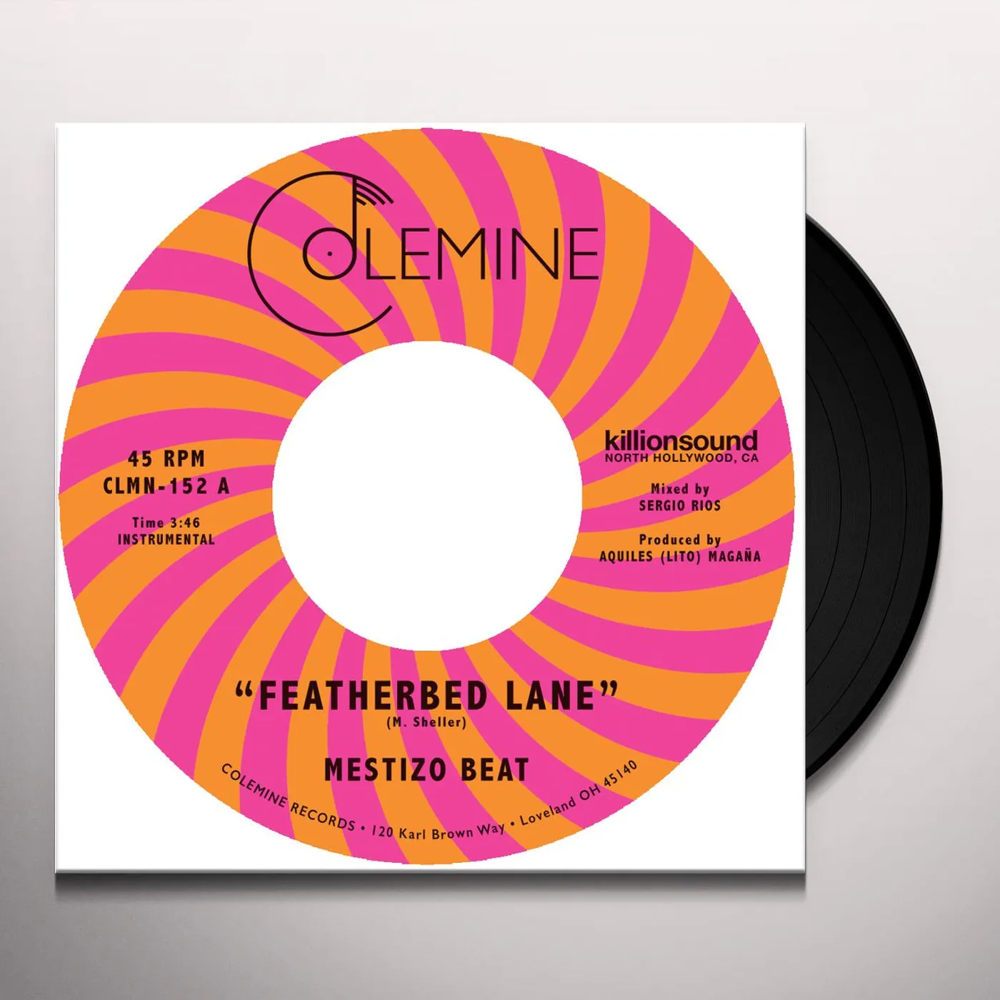 Mestizo Beat Featherbed Lane / Handcuffed To The Shovel Vinyl Record
