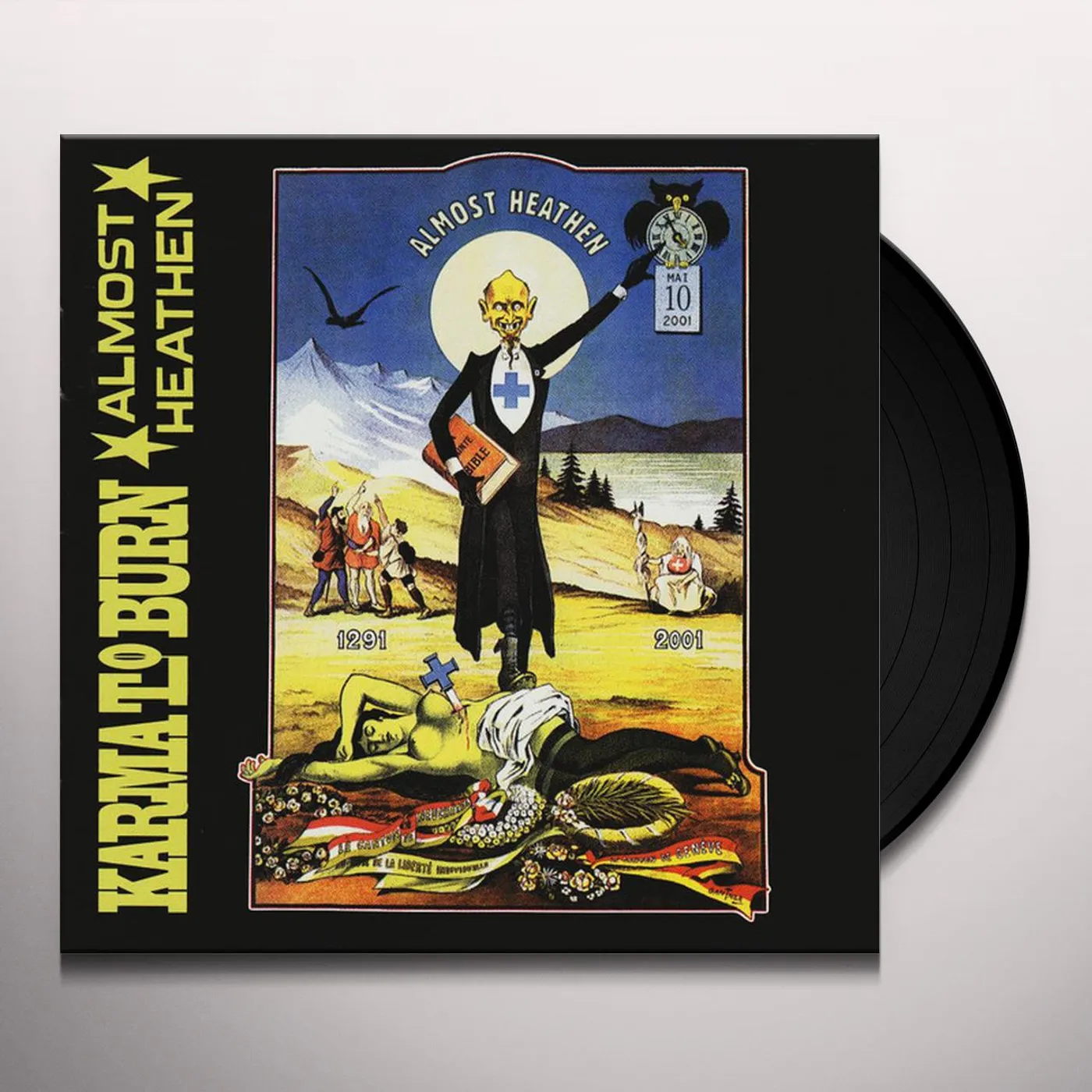 Karma To Burn Almost Heathen Vinyl Record