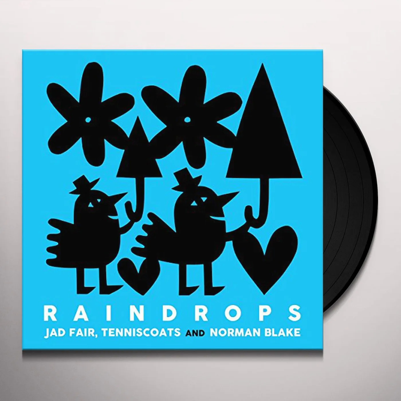 Jad Fair / Tenniscoats / Norman Blake RAINDROPS Vinyl Record