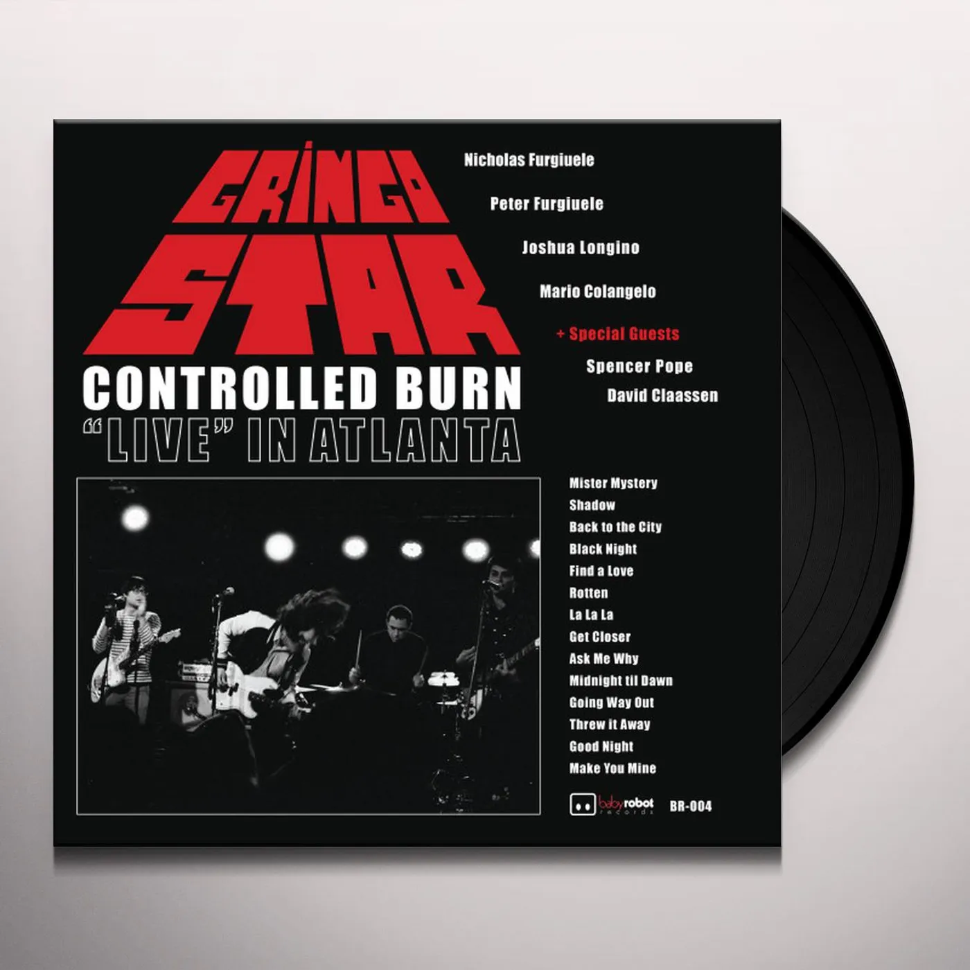 Gringo Star CONTROLLED BURN: LIVE IN ATLANTA Vinyl Record