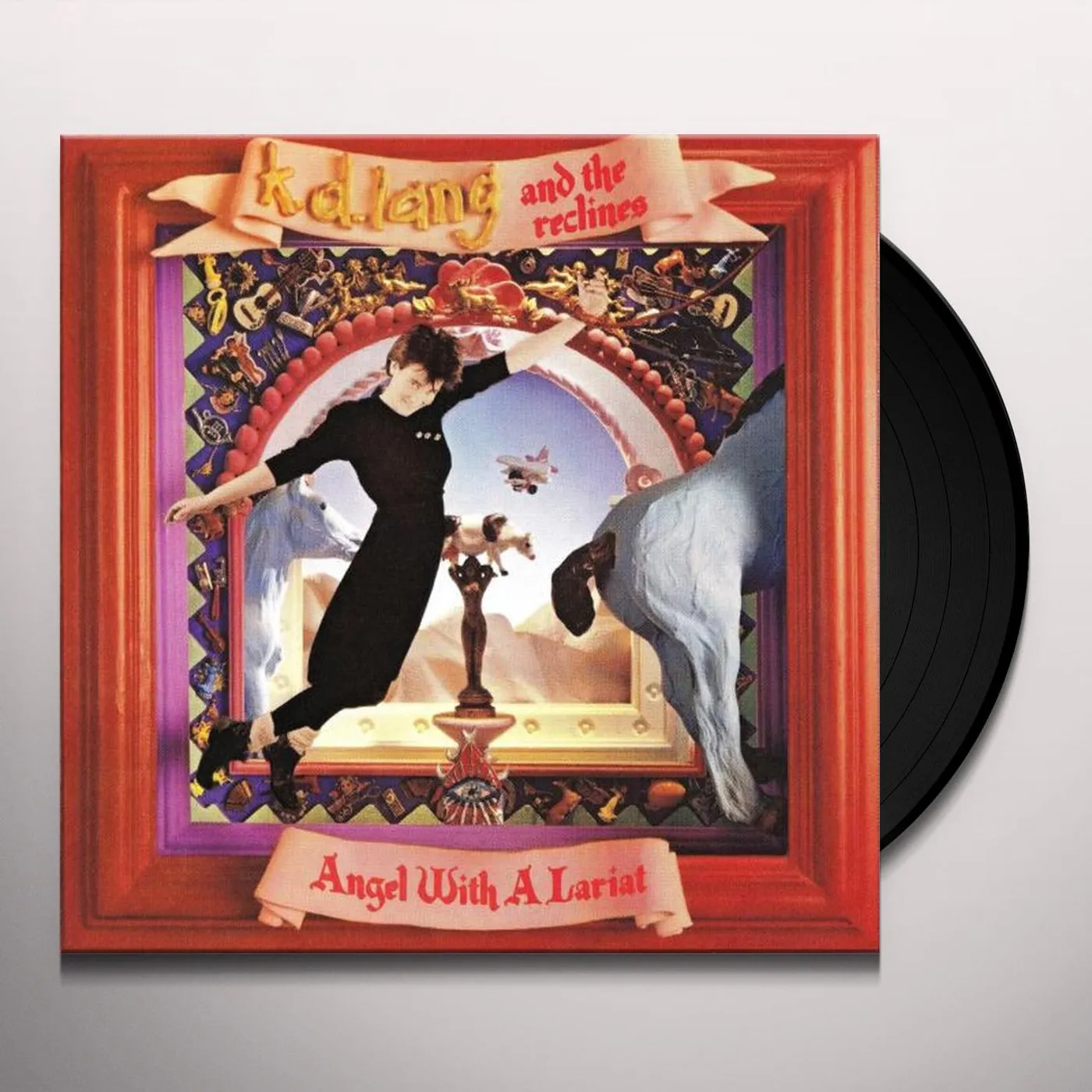 k.d.lang & The Reclines ANGEL WITH A LARIAT Vinyl Record