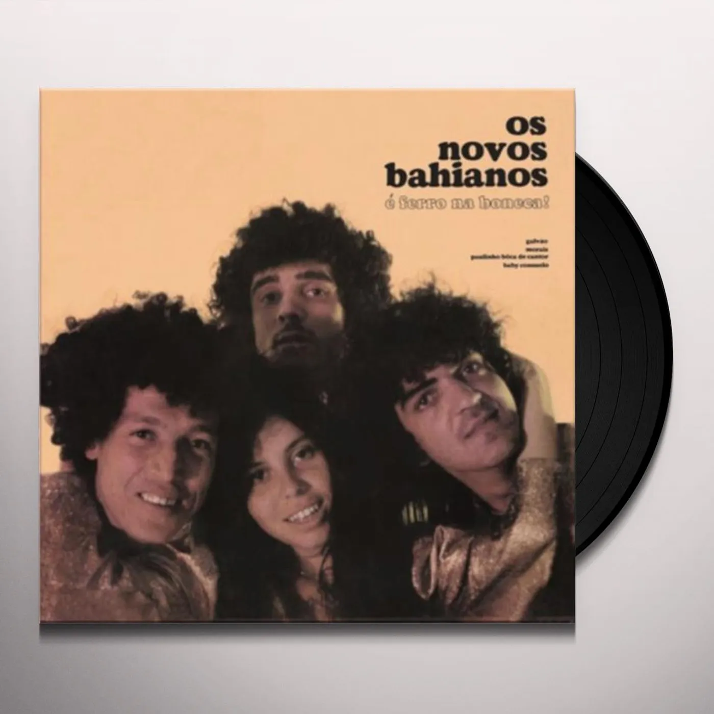 Os Novos Bahianos FERRO NA BONECA Vinyl Record