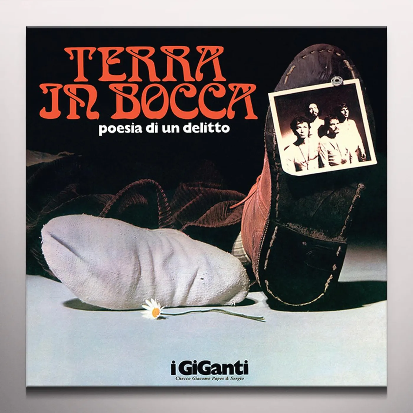 I Giganti TERRA IN BOCCA - POESIA PER UN DELITTO Vinyl Record
