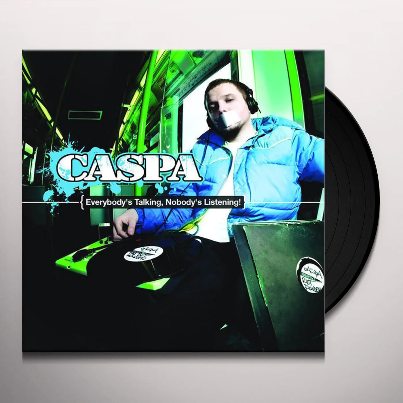 Caspa Everybody's Talking  Nobody's Listening! Vinyl Record