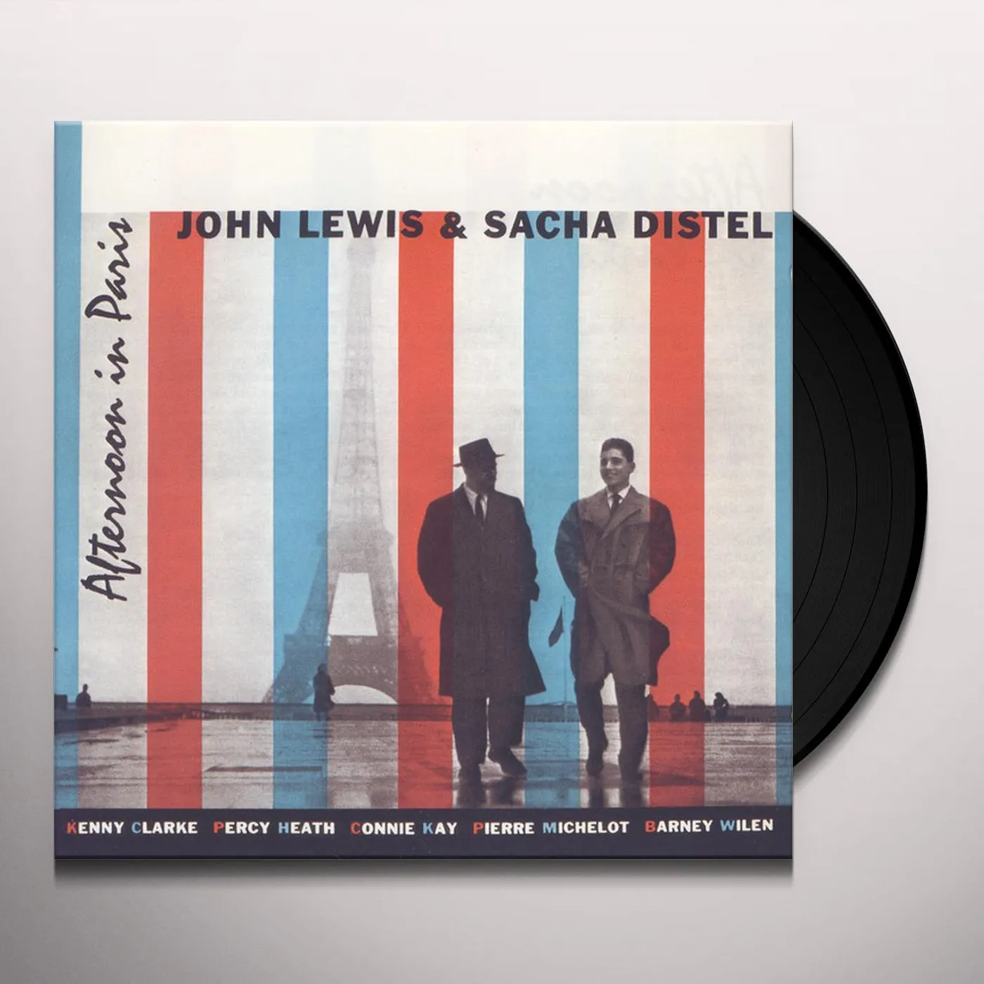 John Lewis & Sacha Distel AFTERNOON IN PARIS (BONUS TRACK) Vinyl Record - 180 Gram Pressing
