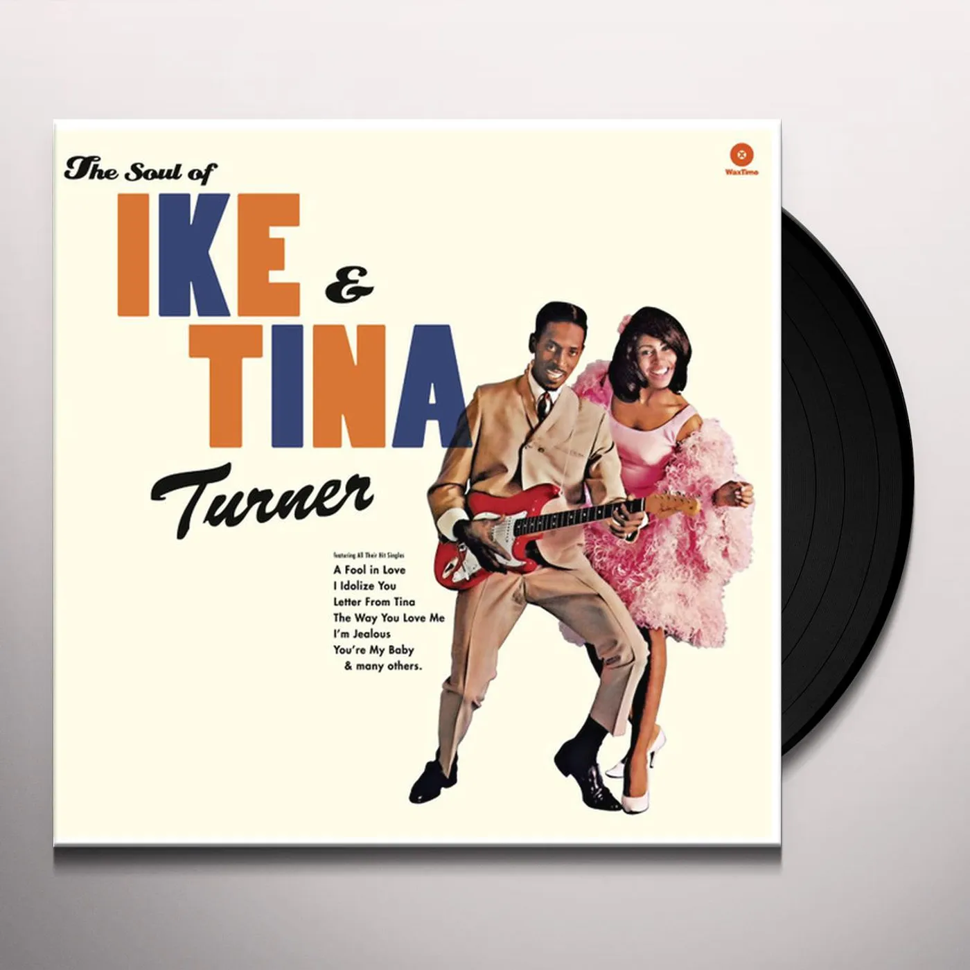SOUL OF IKE & TINA TURNER (BONUS TRACKS) Vinyl Record - 180 Gram Pressing