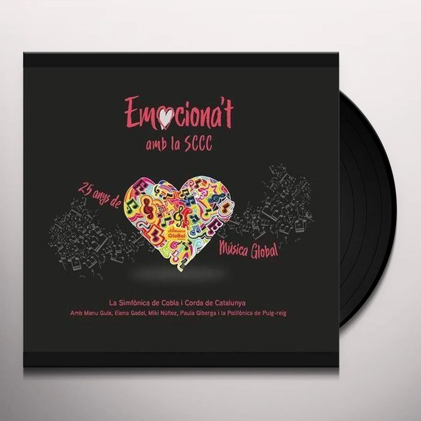 EMOCIONA'T AMB LA The SCCC 25 ANYS DE MUSICA GLOBAL Vinyl Record