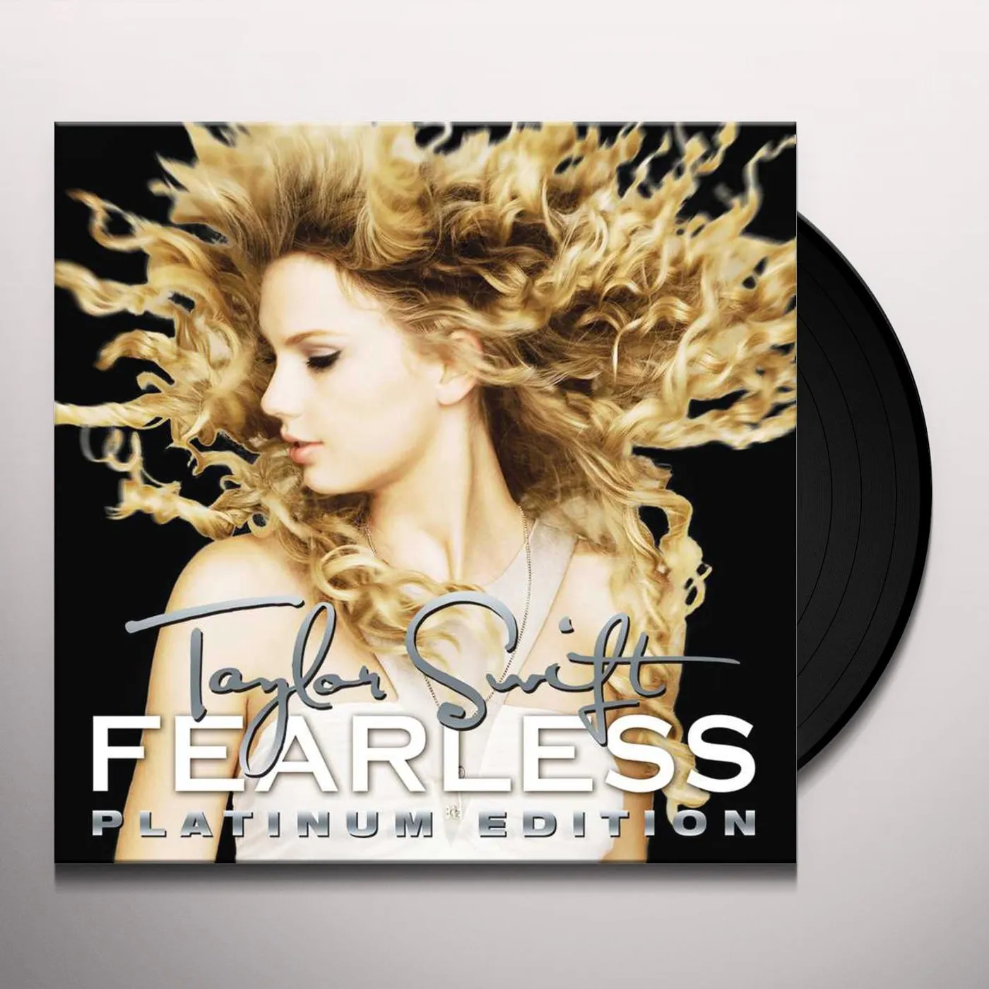 Taylor Swift FEARLESS PLATINUM EDITION Vinyl Record