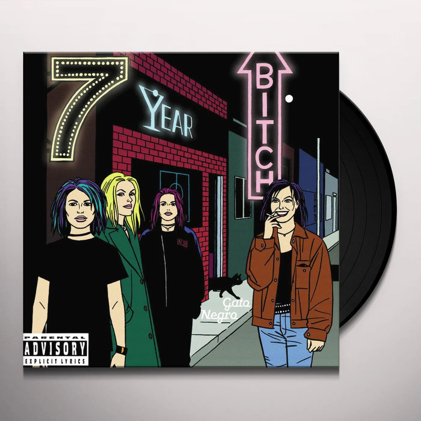 7 Year Bitch Gato Negro Vinyl Record