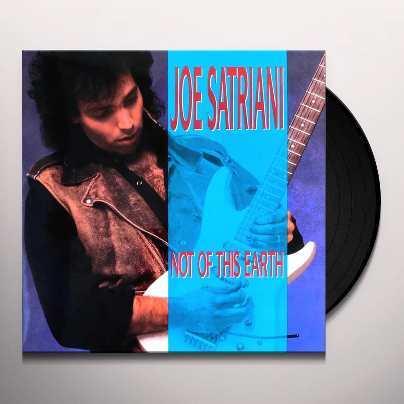 Joe Satriani NOT OF THIS EARTH (18G/TRANSPARENT BLUE VINYL) Vinyl Record