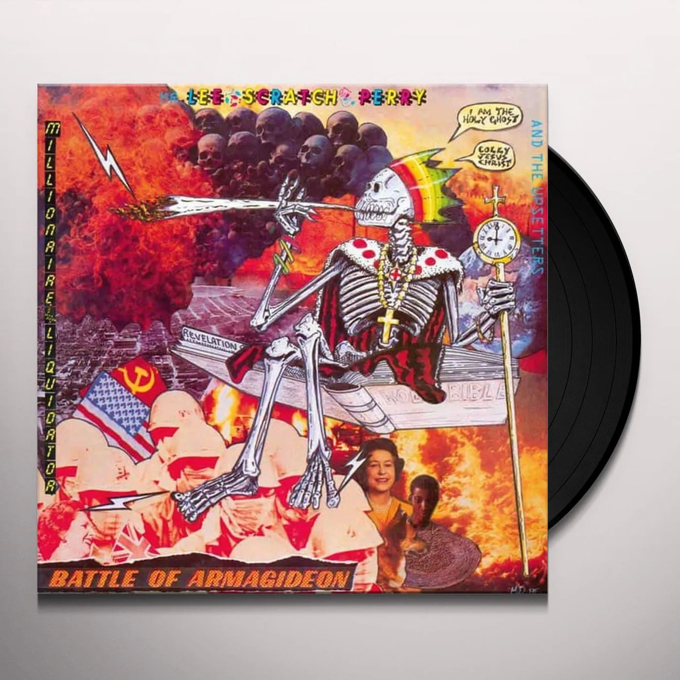 Lee Scratch Perry & the Upsetters BATTLE OF ARMAGIDEON Vinyl Record
