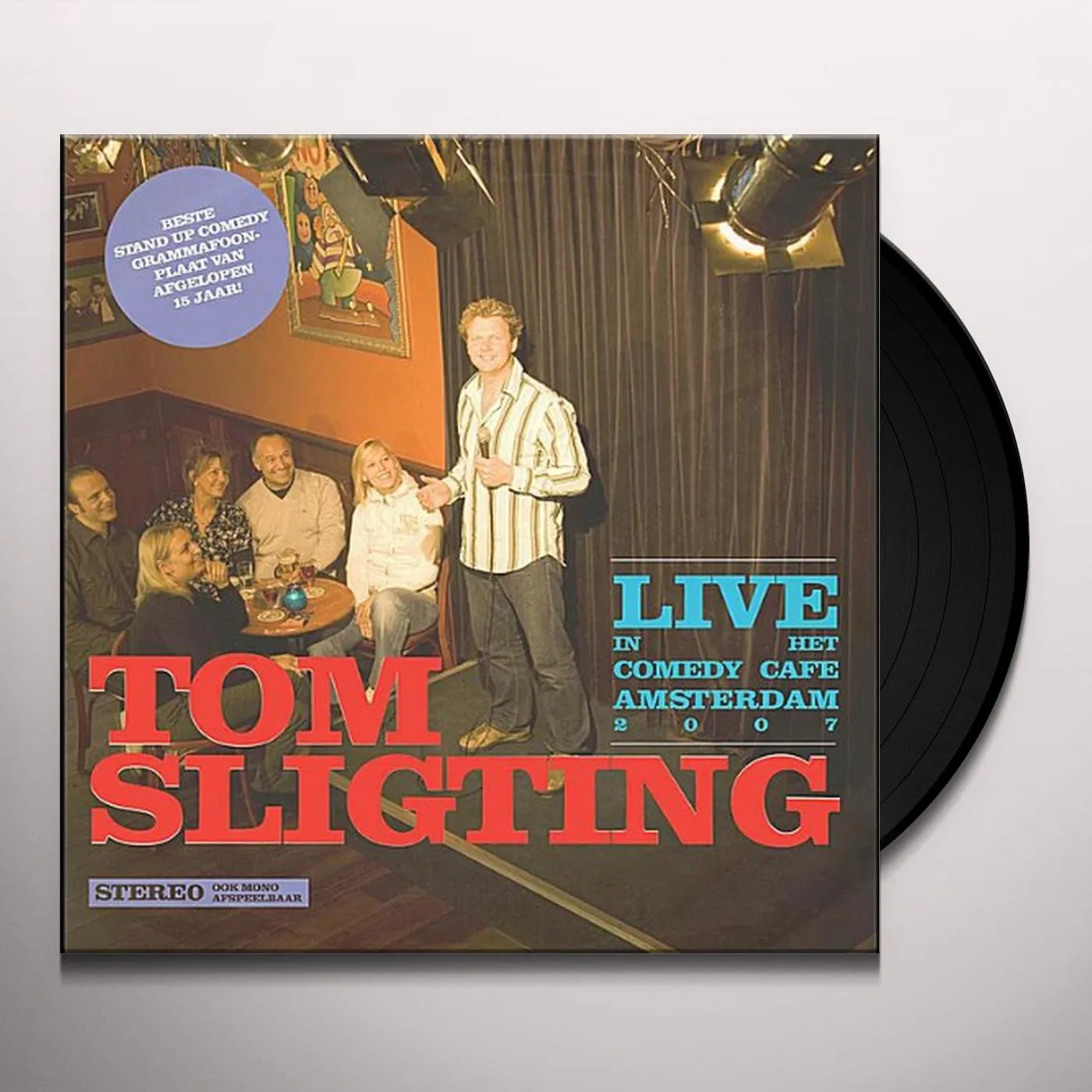 Tom Sligting LIVE IN HET COMEDY CAFE AMSTERDAM Vinyl Record