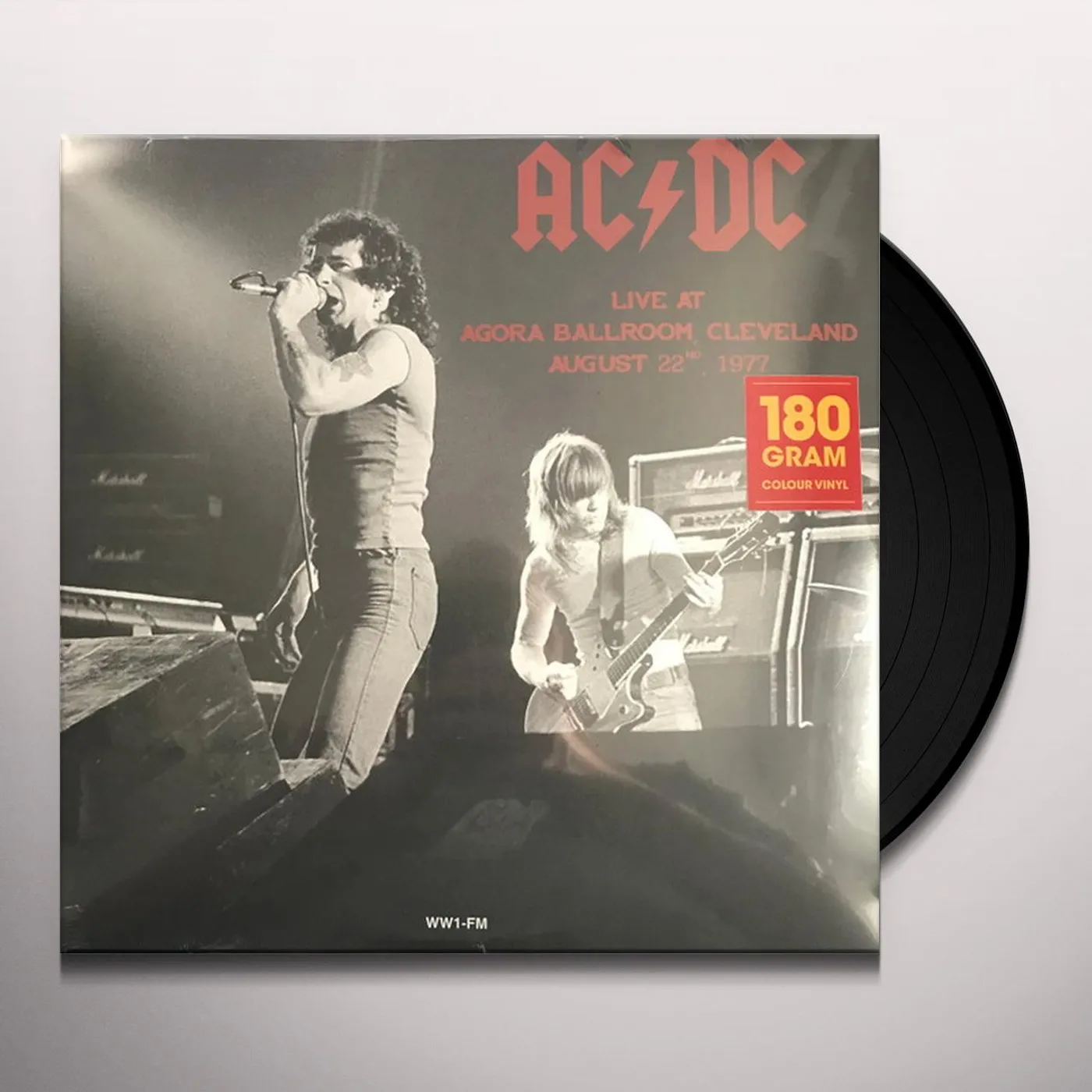 AC/DC LIVE IN CLEVELAND AUGUST 22 1977 Vinyl Record