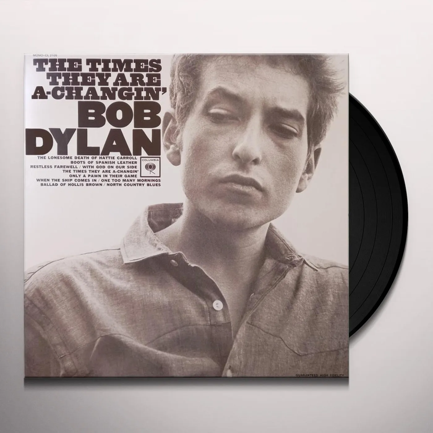 Bob Dylan TIMES THEY ARE A CHANGIN Vinyl Record