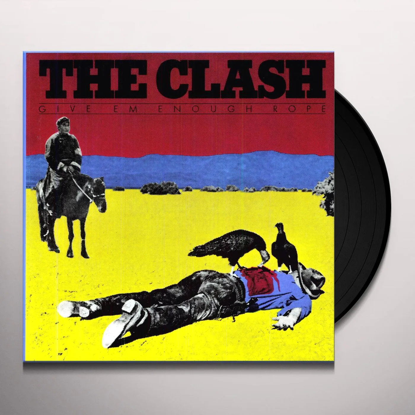 The Clash GIVE EM ENOUGH ROPE Vinyl Record