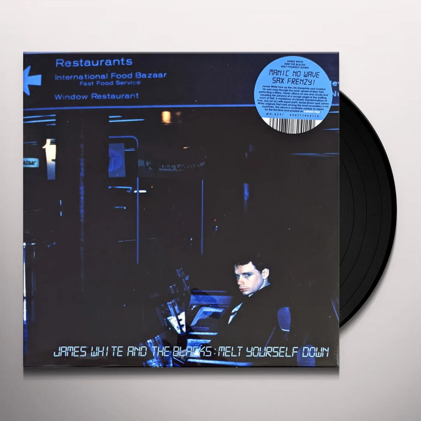 James White And The Blacks MELT YOURSELF DOWN (TURQUOISE VINYL) Vinyl Record