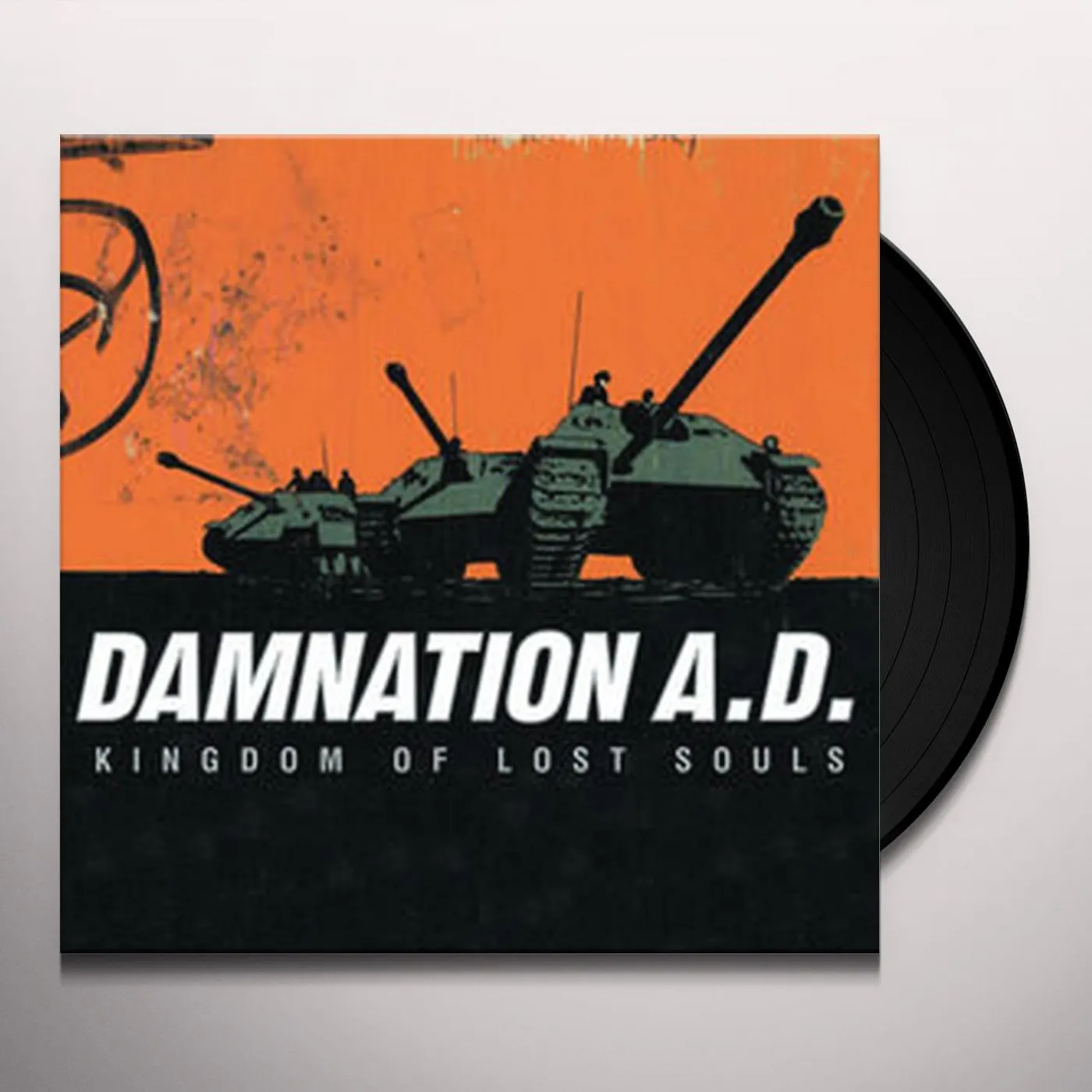 Damnation A.D. KINGDOM OF LOST SOULS (WHITE VINYL/DL CARD) Vinyl Record