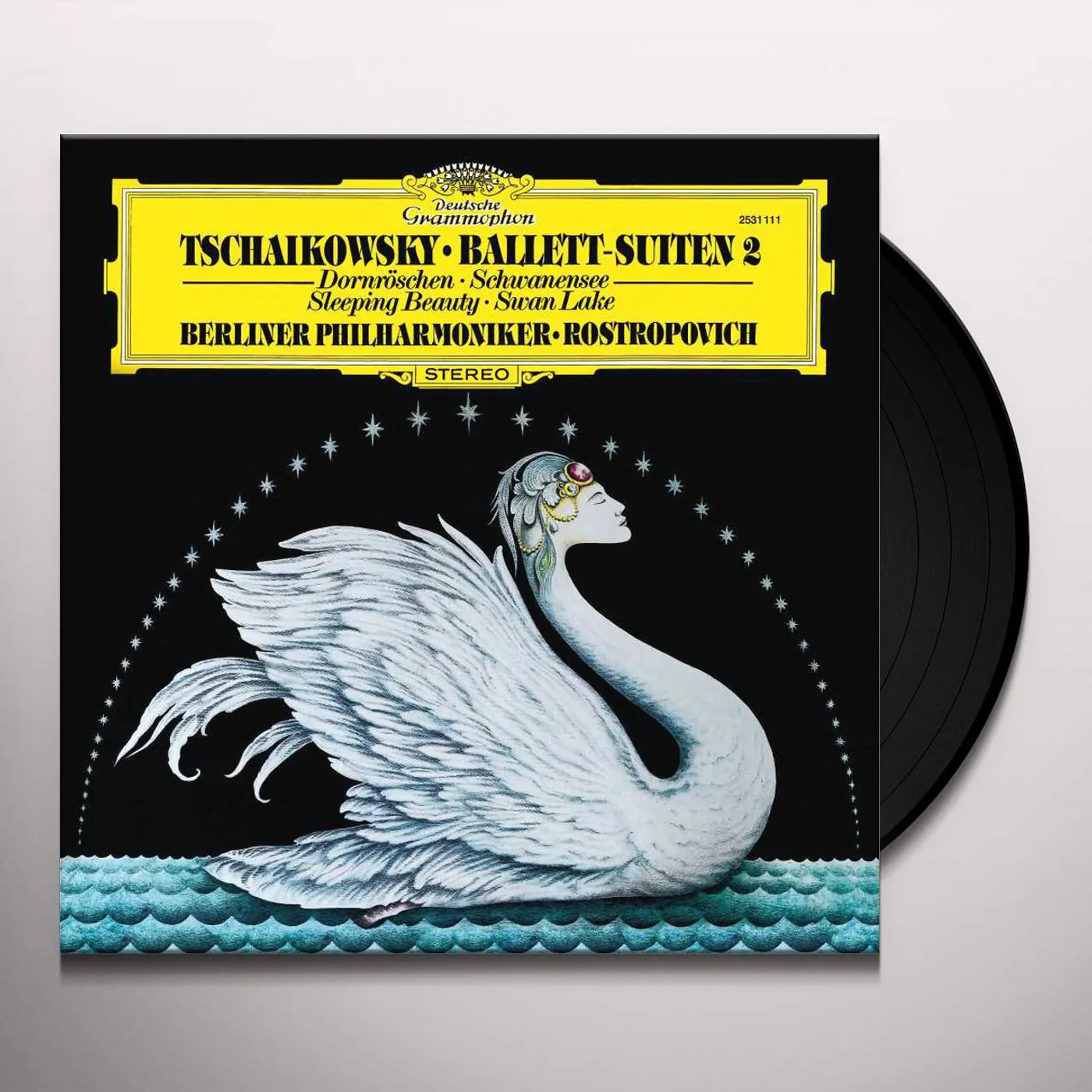 TCHALKOVSKY / KARAJAN / BERLINER PHILHARMONIKER BALLET SUITES II / THE SLEEPING BEAUTY / SWAN LAKE Vinyl Record
