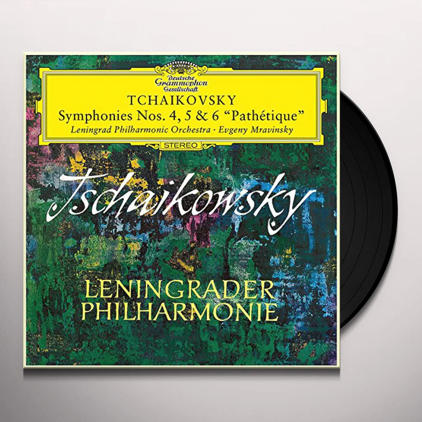 Tchaikovsky / Leningrad Philharmonic Orch / Mravin SYMPHONY NO 4 IN F MINOR OP 36 TH 27 Vinyl Record