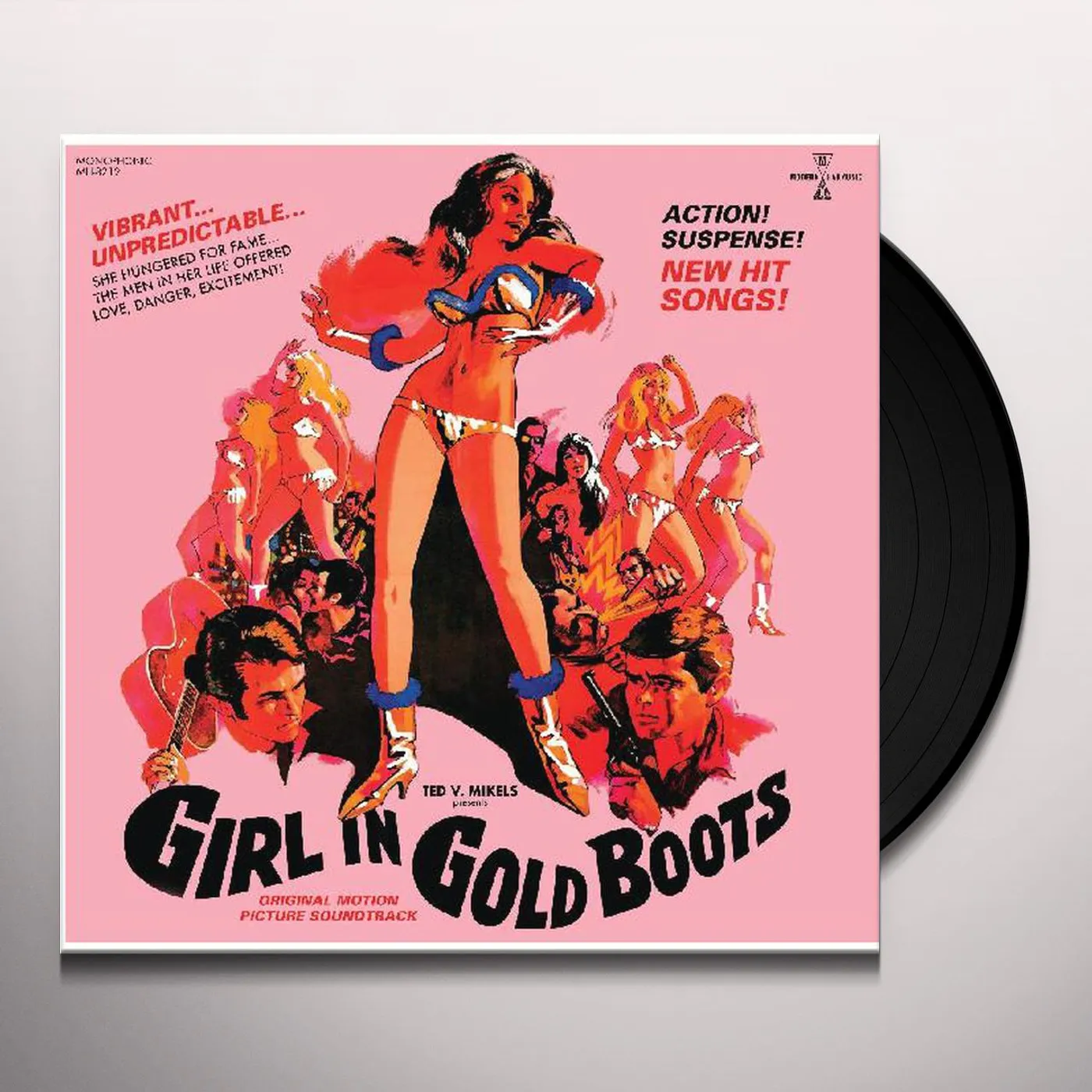 GIRL IN GOLD BOOTS / ORIGINAL MOTION PICTURE Vinyl Record