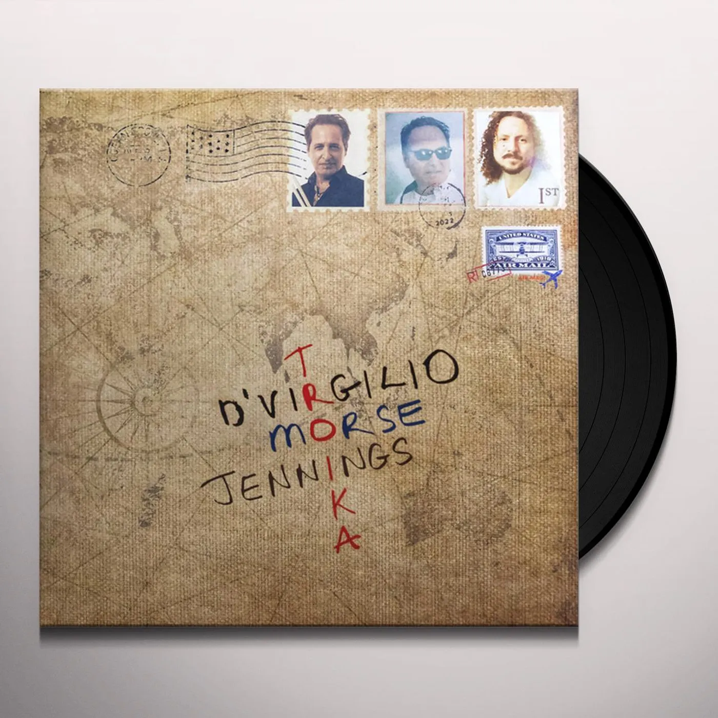 D'Virgilio, Morse & Jennings TROIKA (2LP/CD) Vinyl Record