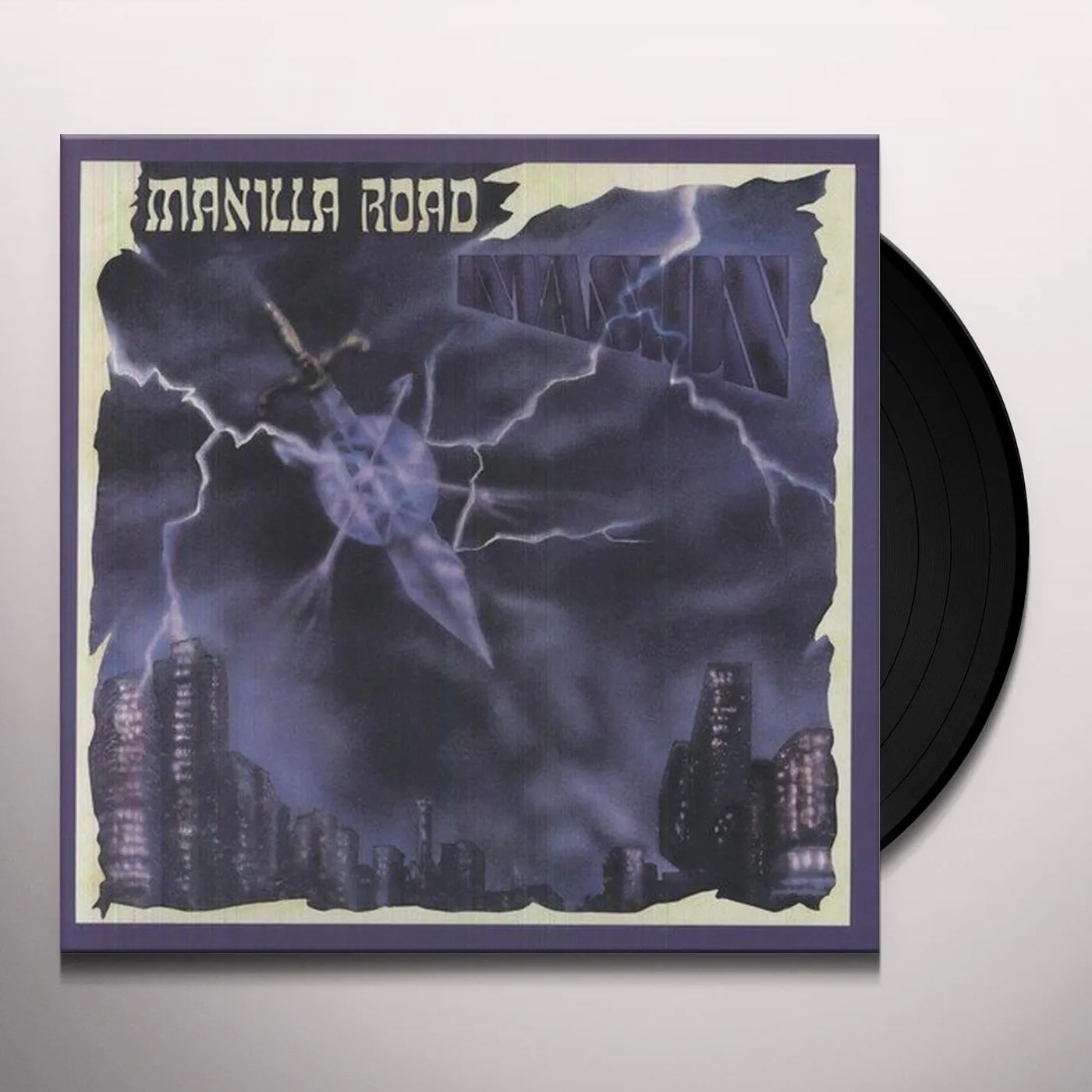 Manilla Road Invasion Vinyl Record