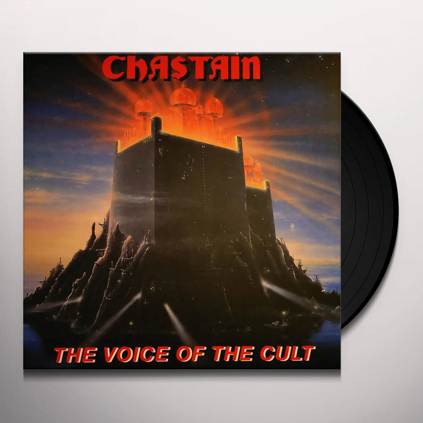 Chastain VOICE OF THE CULT (FLAMING BLUE VINYL) Vinyl Record