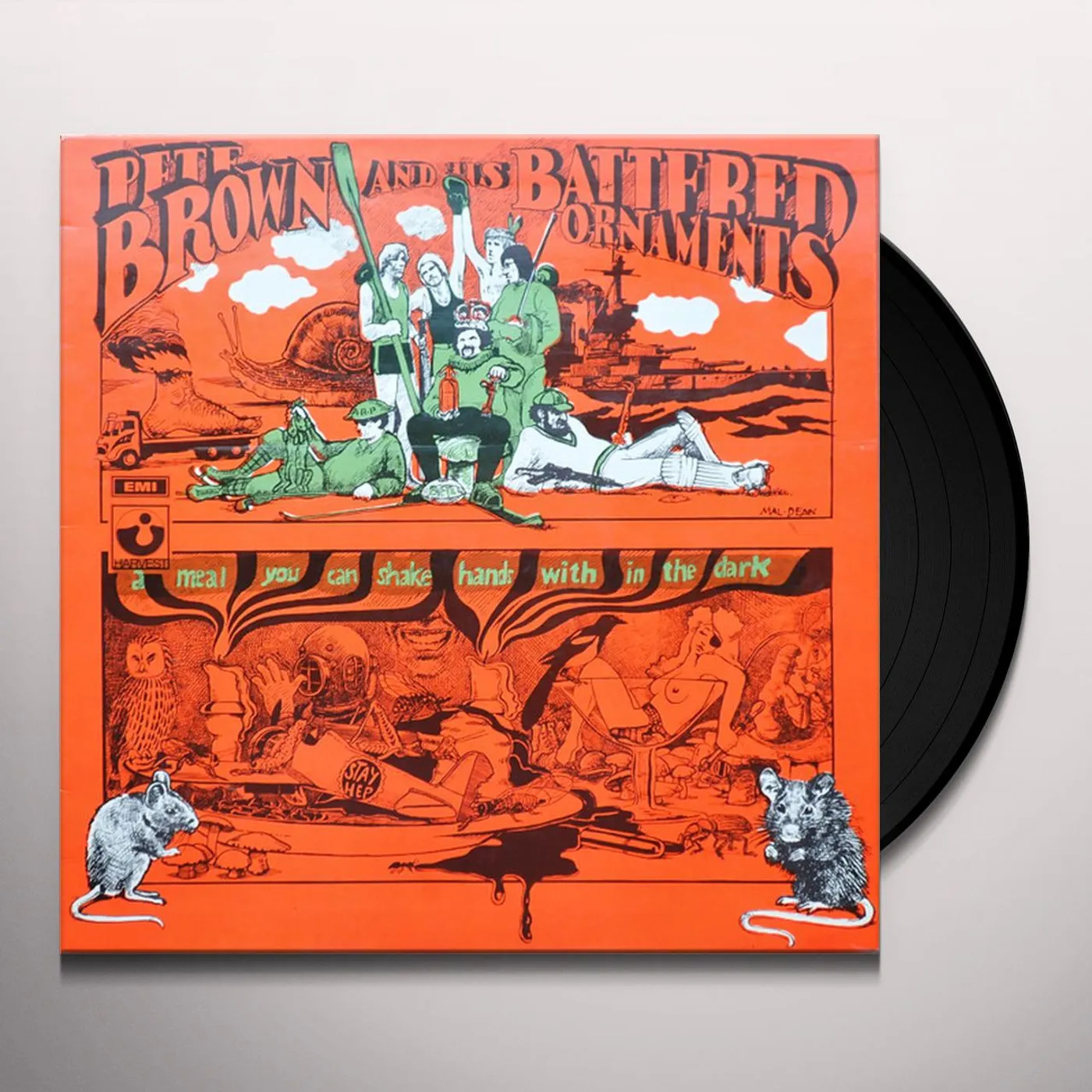 Pete Brown & His Battered Ornaments MEAL YOU CAN SHAKE HANDS Vinyl Record