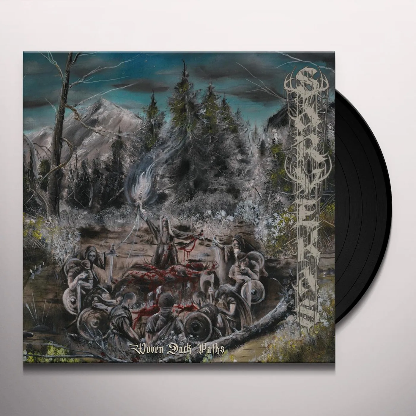 Sarvekas WOVEN DARK PATHS Vinyl Record