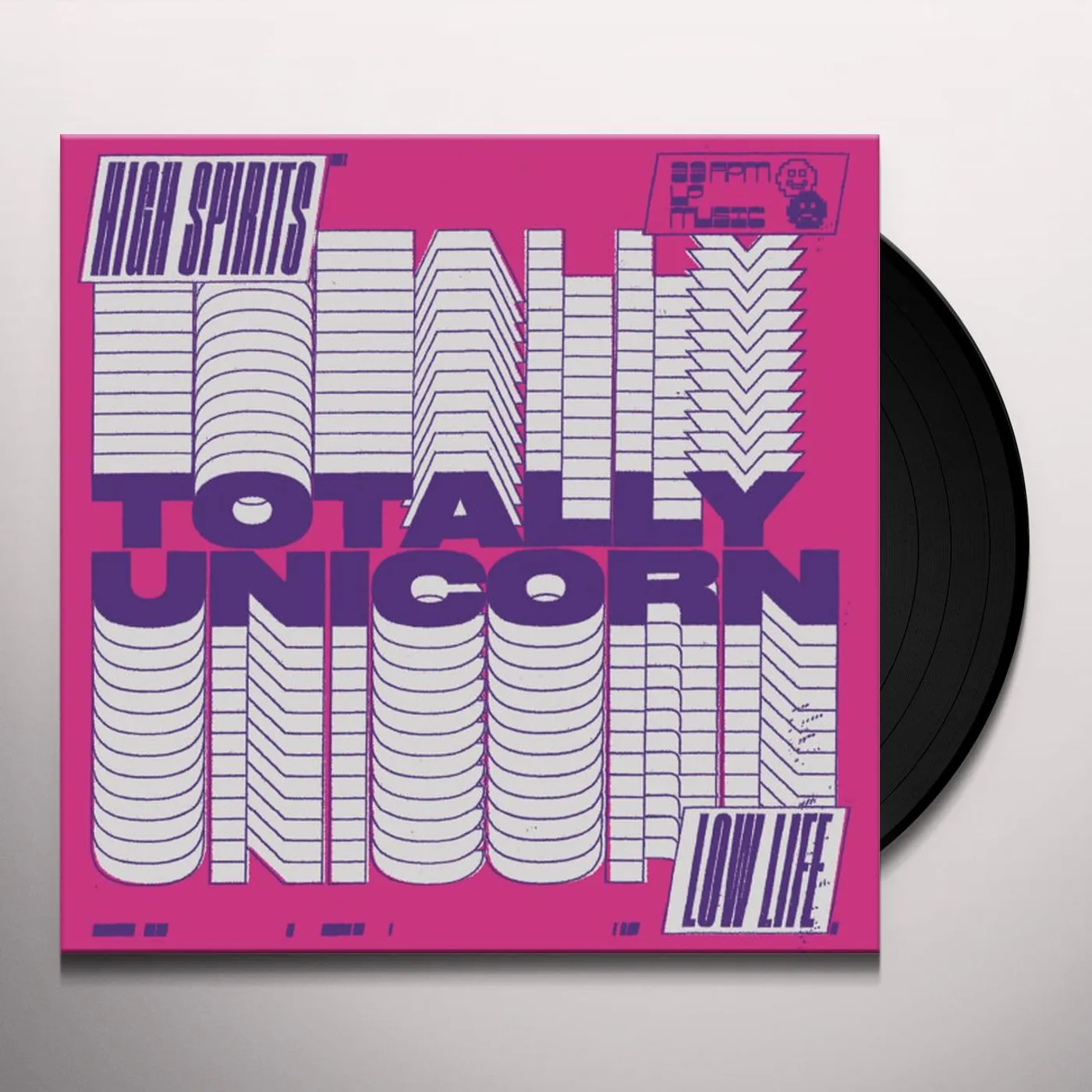Totally Unicorn HIGH SPIRITS / LOW LIFE Vinyl Record