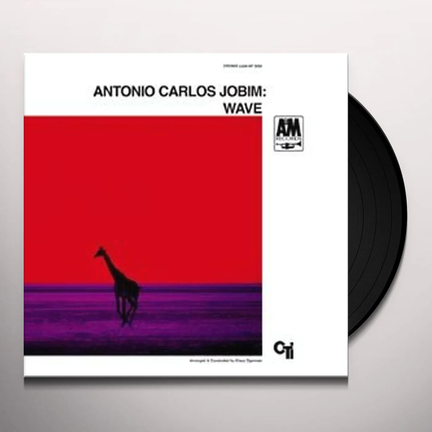 Jobin Antonio Carlos WAVE Vinyl Record - Gatefold Sleeve, 180 Gram Pressing