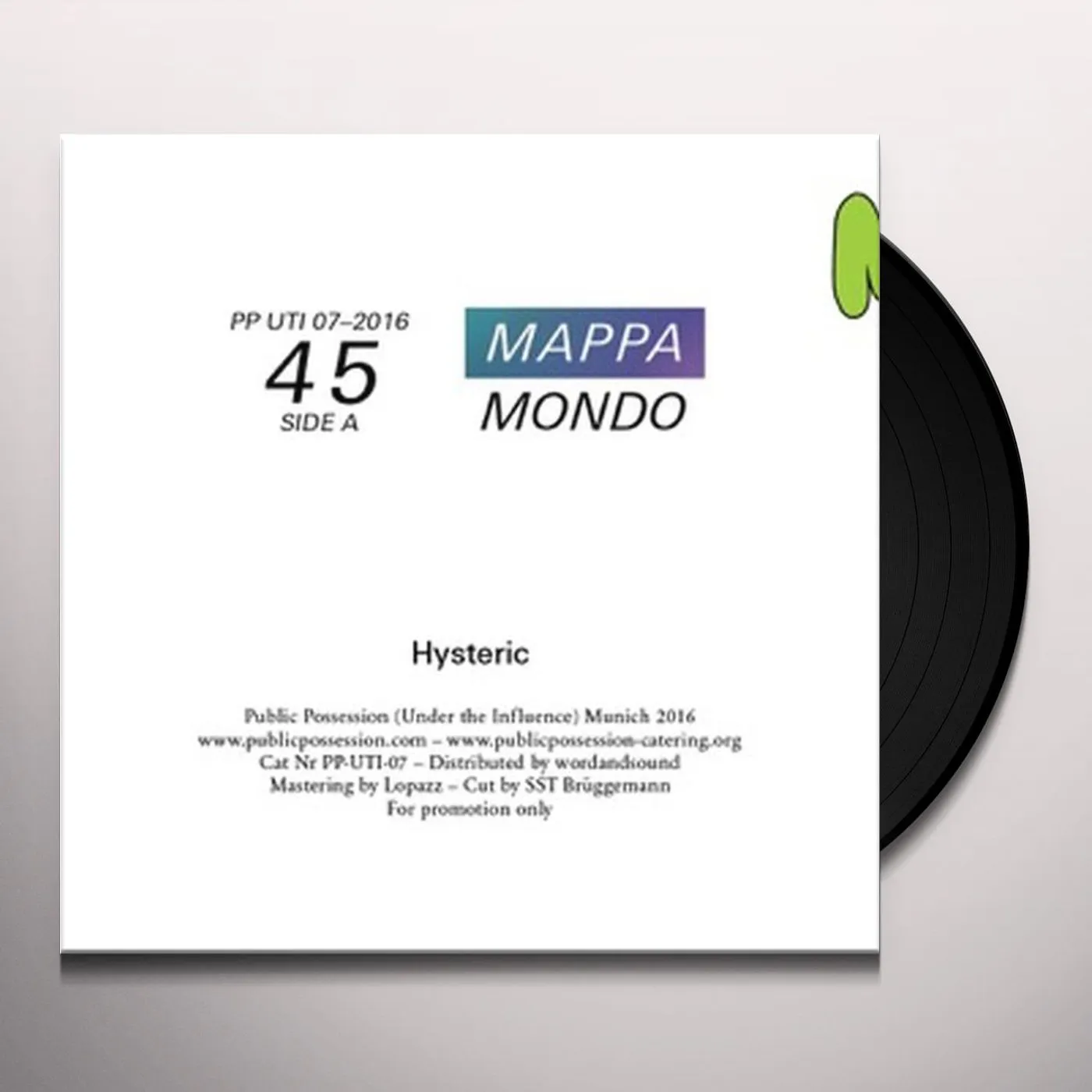 Hysteric MAPPAMONDO Vinyl Record