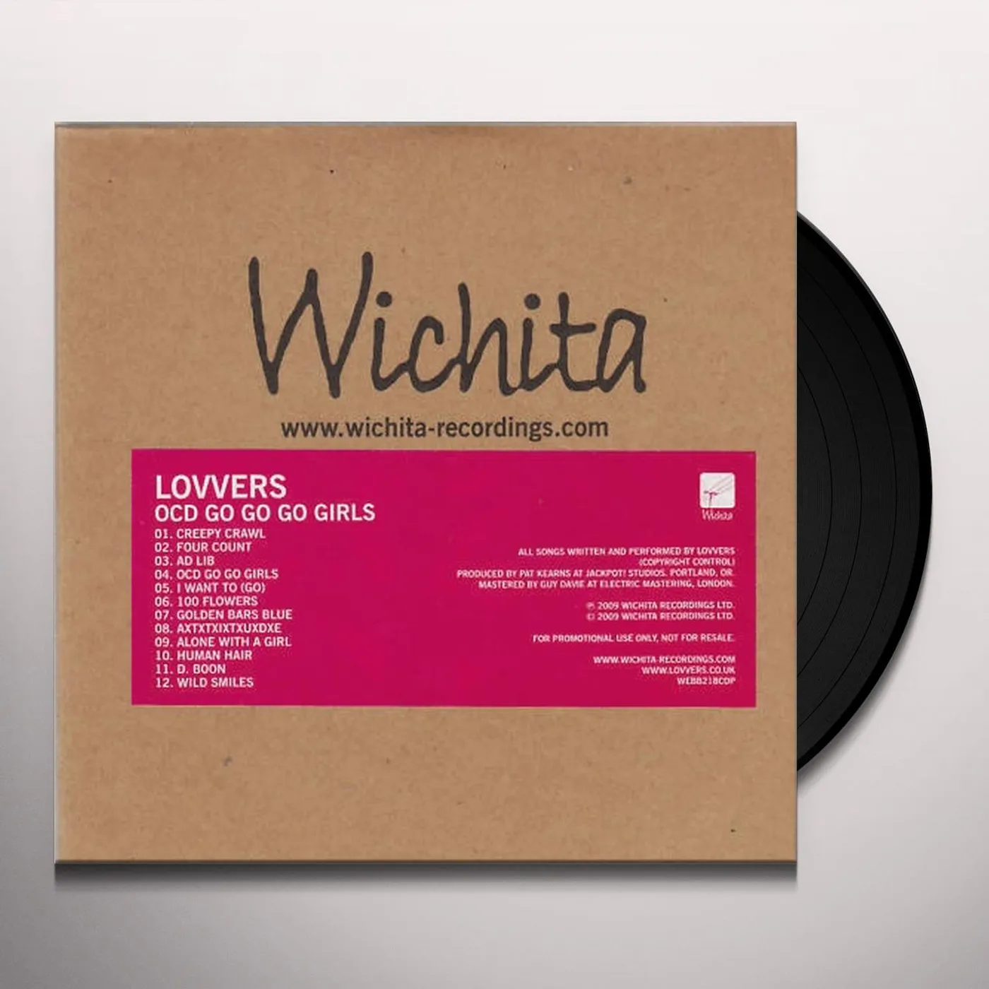 Lovvers OCD GO GO GO GIRLS Vinyl Record