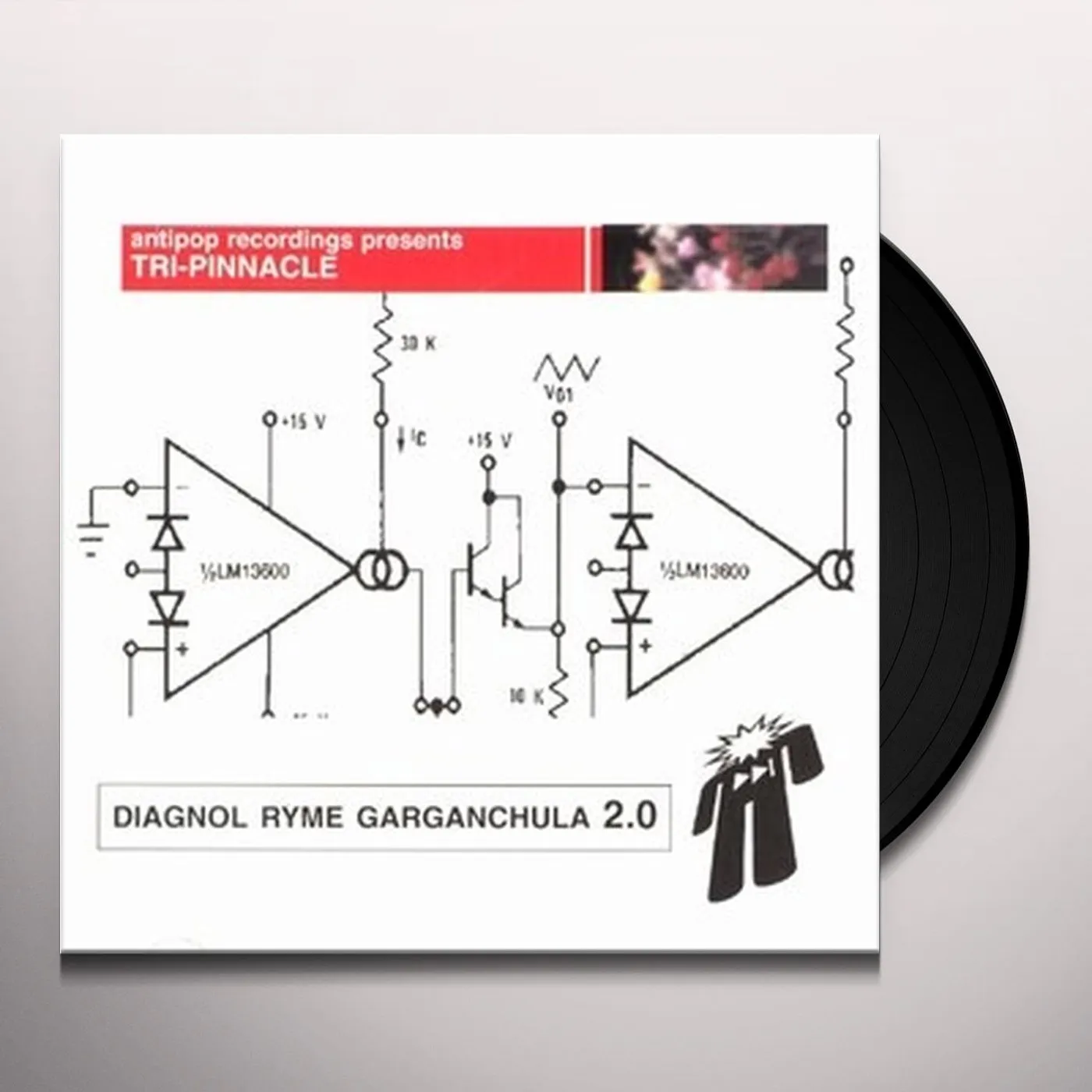 Tri-Pinnacle Diagnol Ryme Garganchula 2.0 Vinyl Record