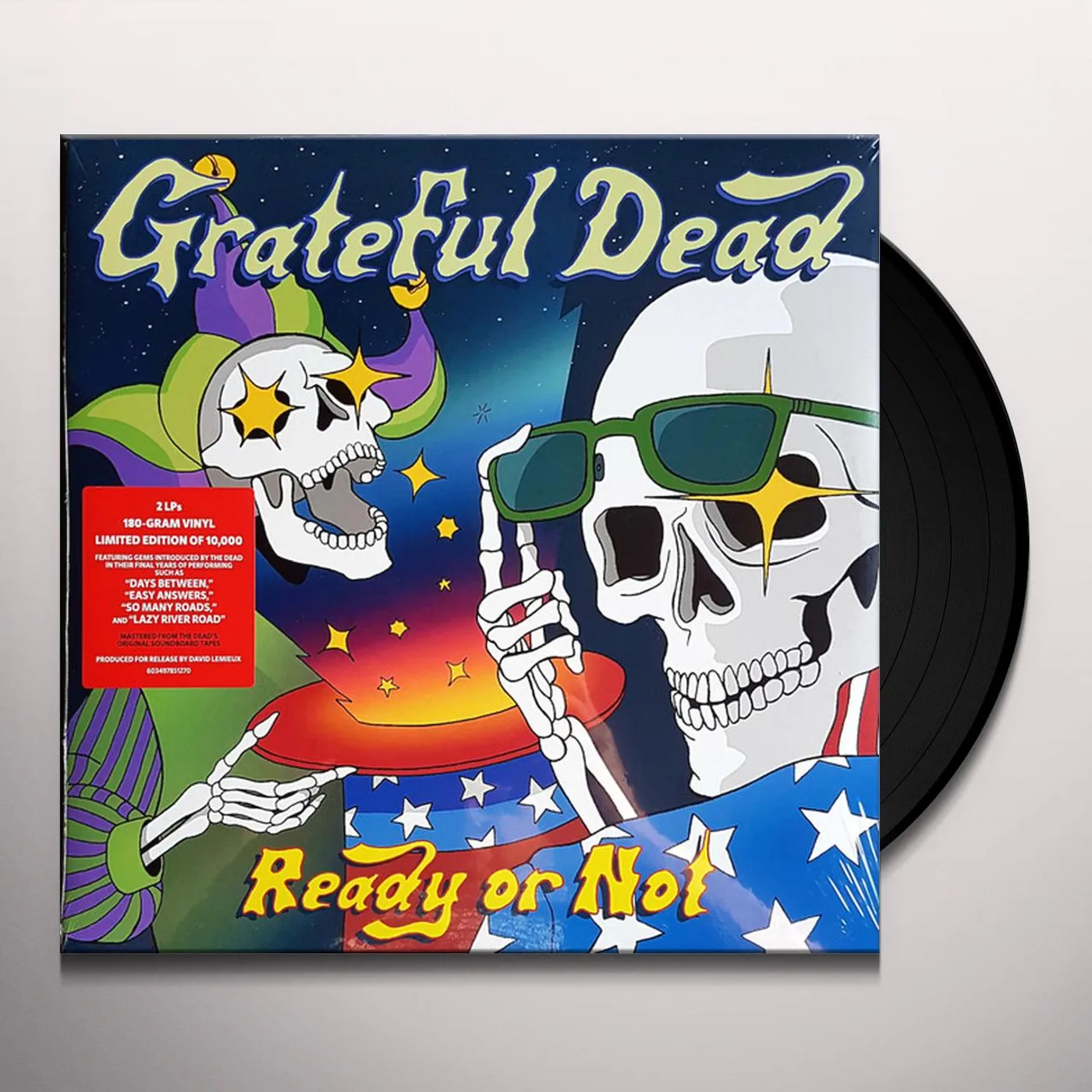 Grateful Dead READY OR NOT (2LP) Vinyl Record