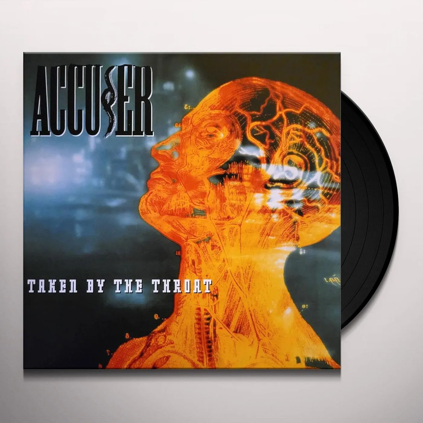 Accuser TAKEN BY THE THROAT + SCRIBE EP Vinyl Record