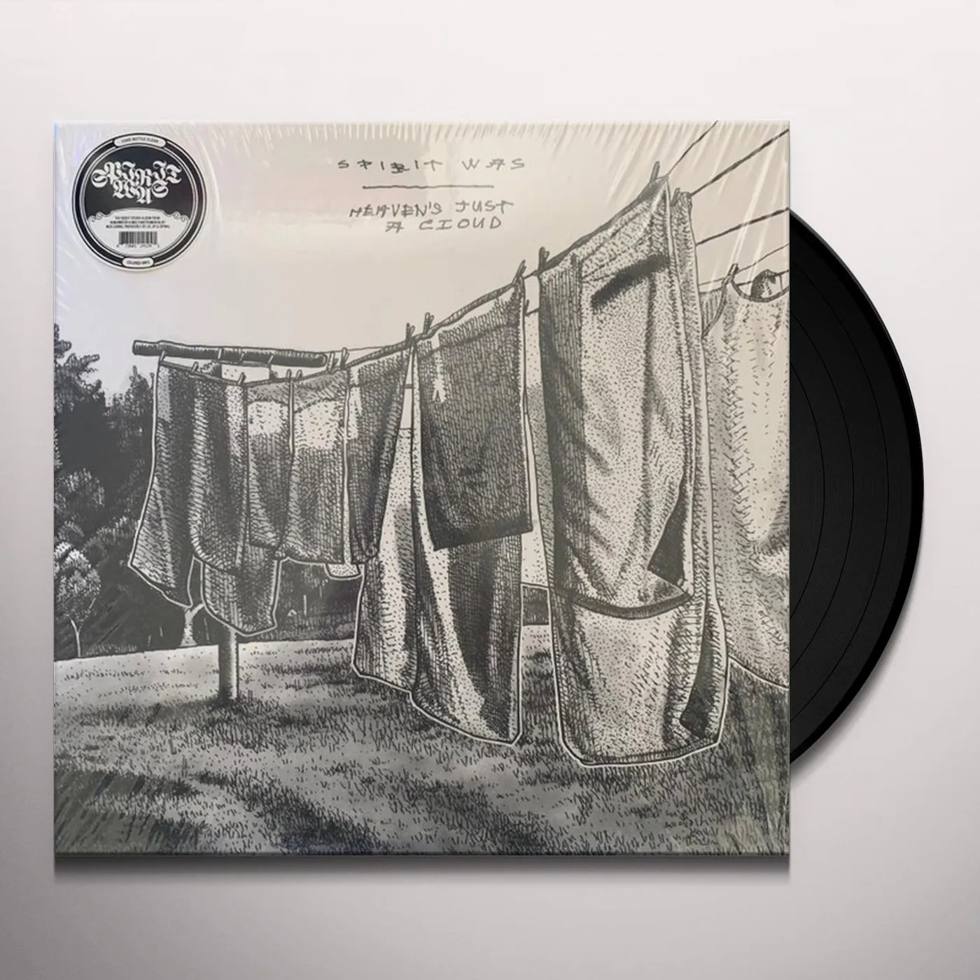 Spirit Was HEAVEN'S JUST A CLOUD (COKE BOTTLE GREEN) Vinyl Record