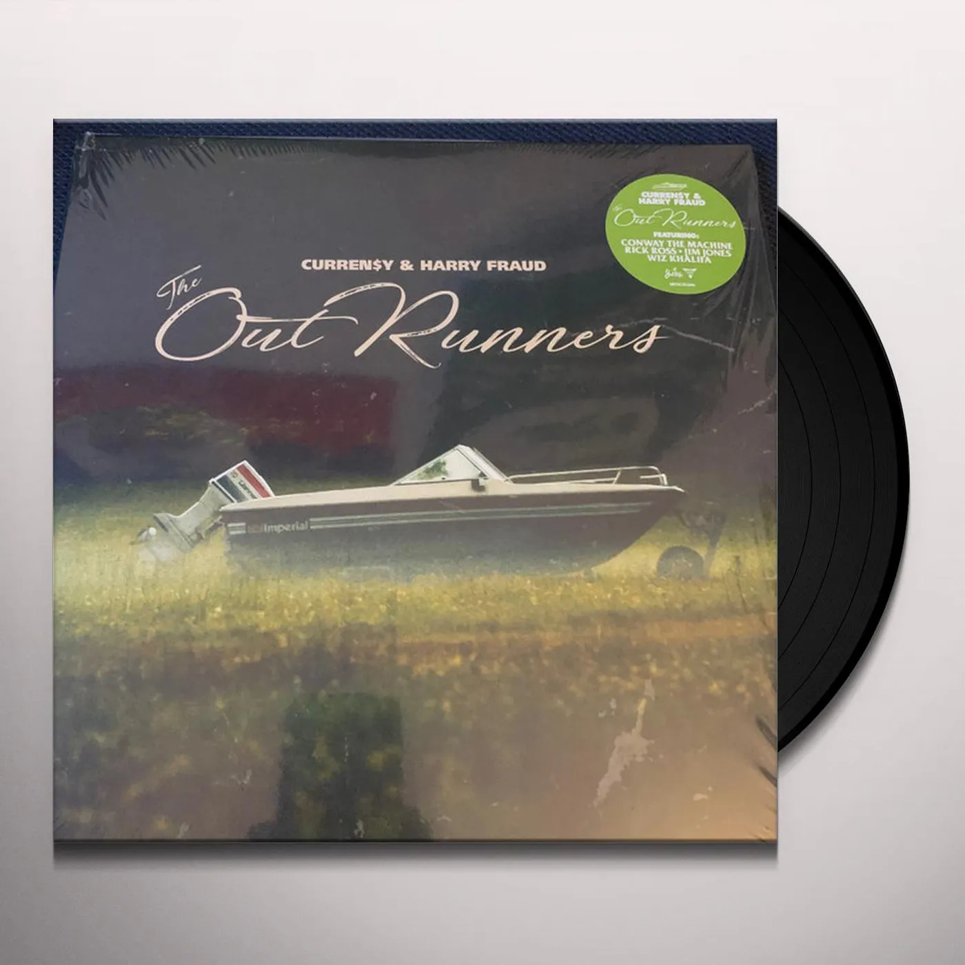 Curren$y & Harry Fraud OUTRUNNERS Vinyl Record