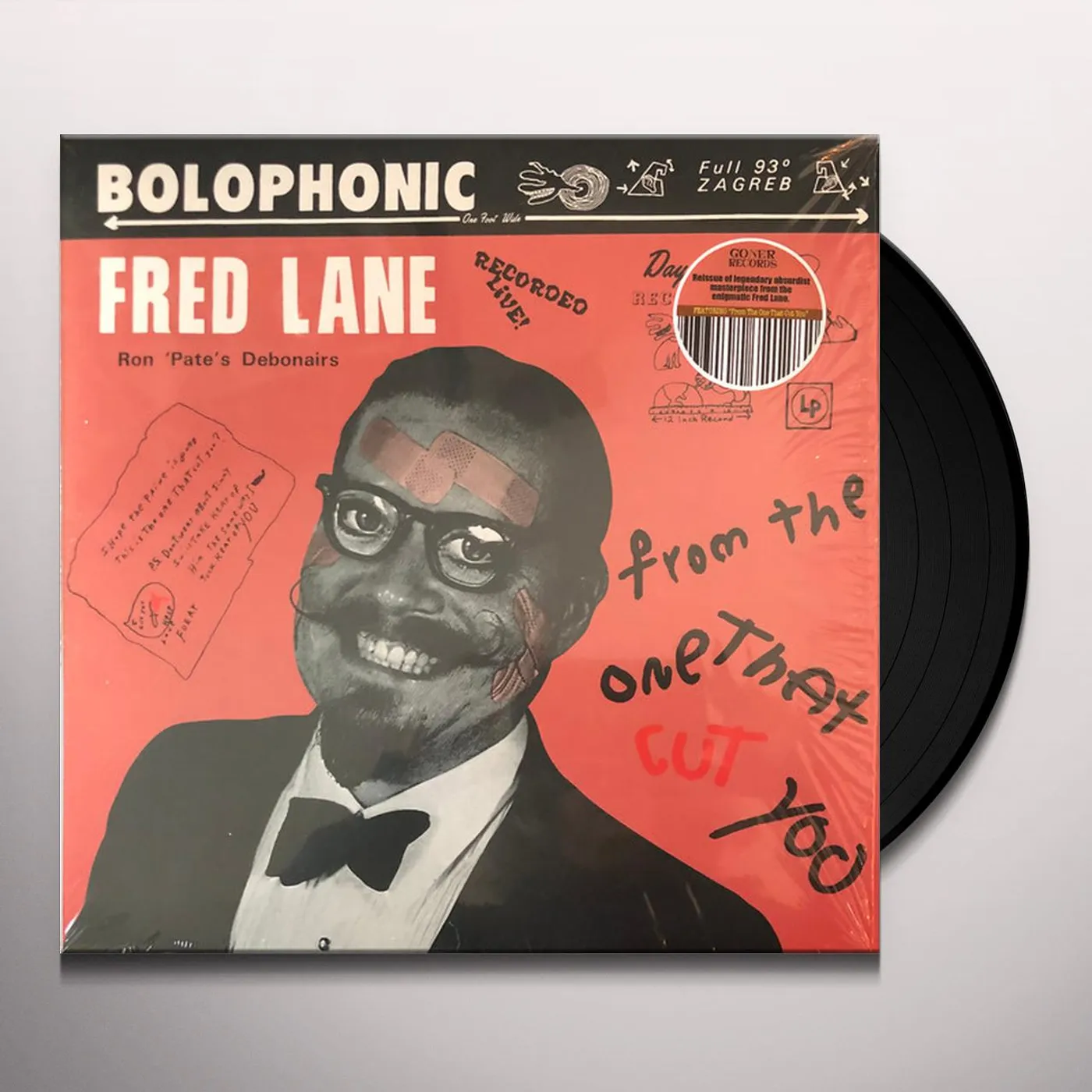 Fred Lane From The One That Cut You Vinyl Record