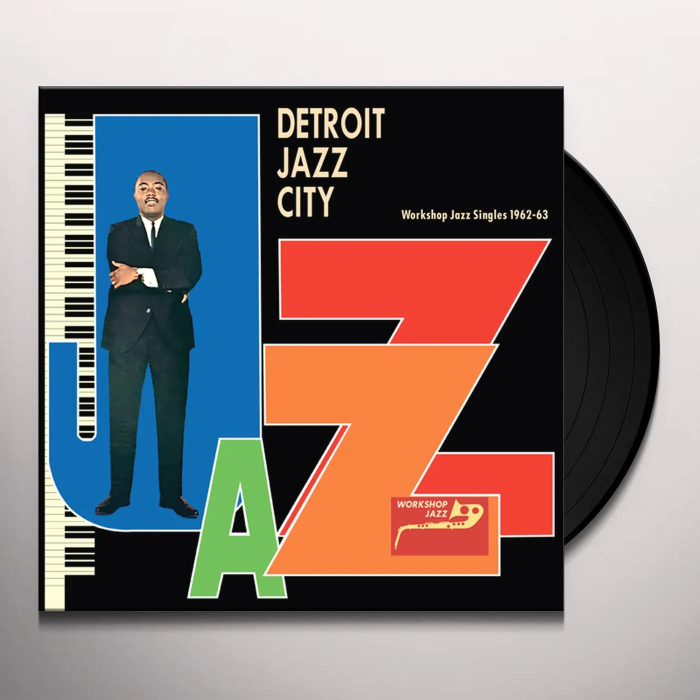 Various Artists  DETROIT JAZZ CITY (WORKSHOP JAZZ SINGLES 1962-63) Vinyl Record