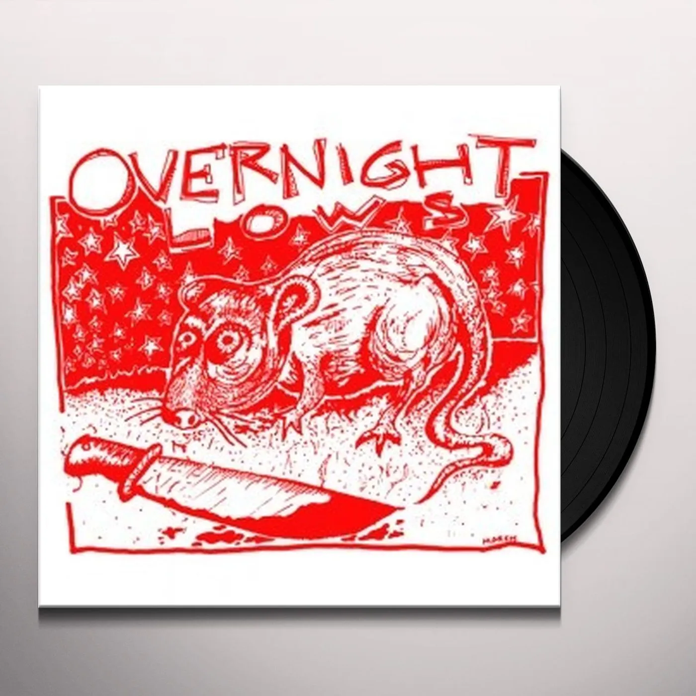 Overnight Lows SLIT WRIST ROCK N ROLL Vinyl Record