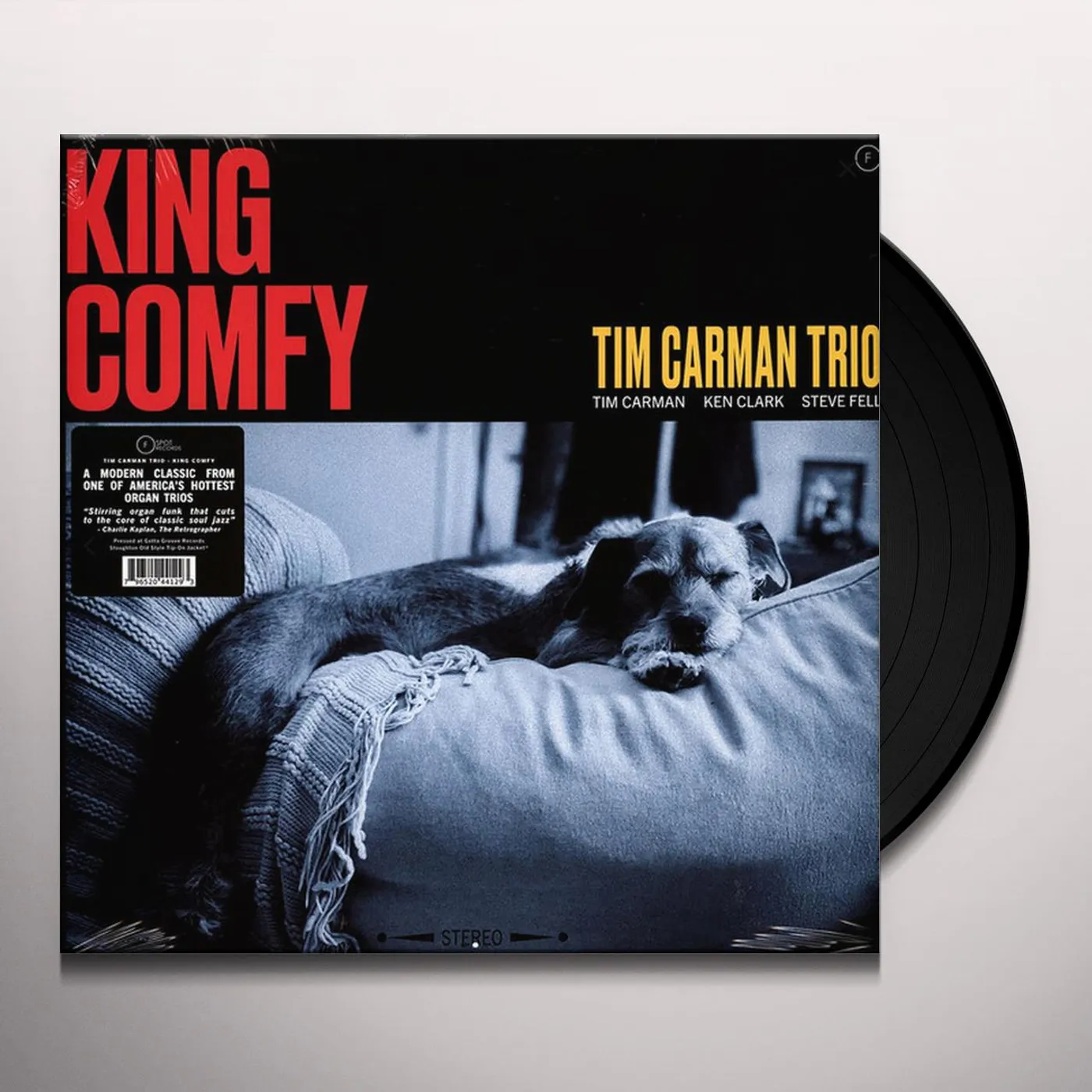 Tim Carman Trio KING COMFY Vinyl Record
