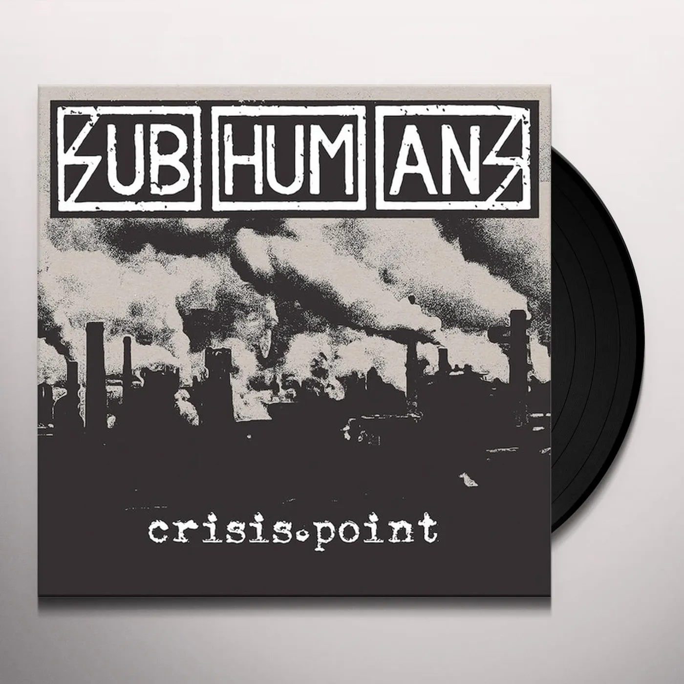 Subhumans Crisis Point Vinyl Record